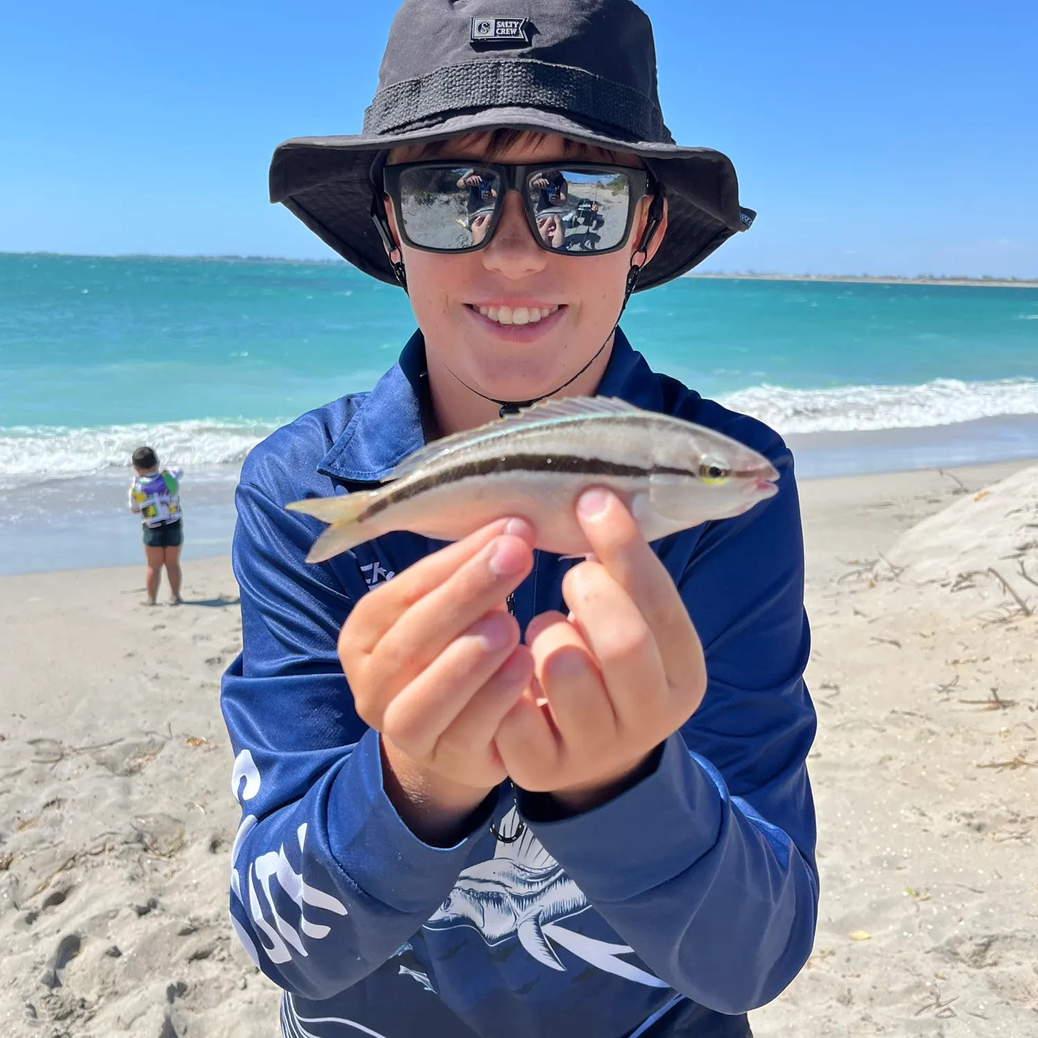The most recent Striped whiptail catches on Fishbrain