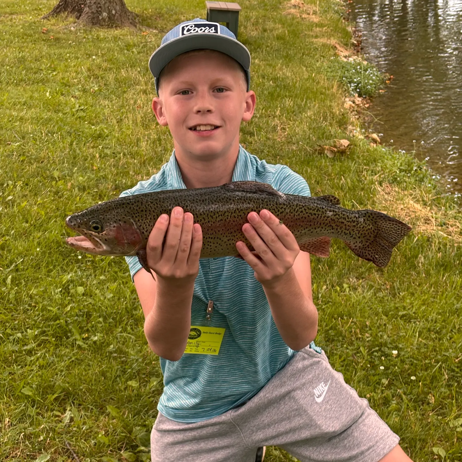 recently logged catches