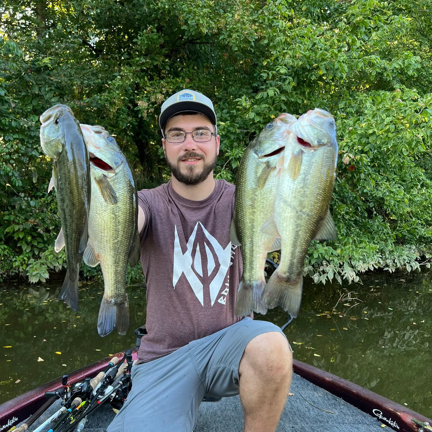 recently logged catches