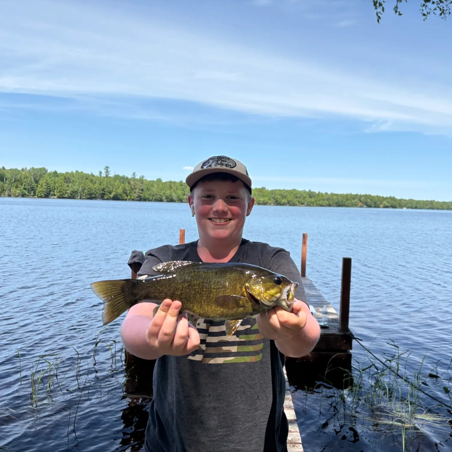 Smallmouth bass caught on Fishbrain