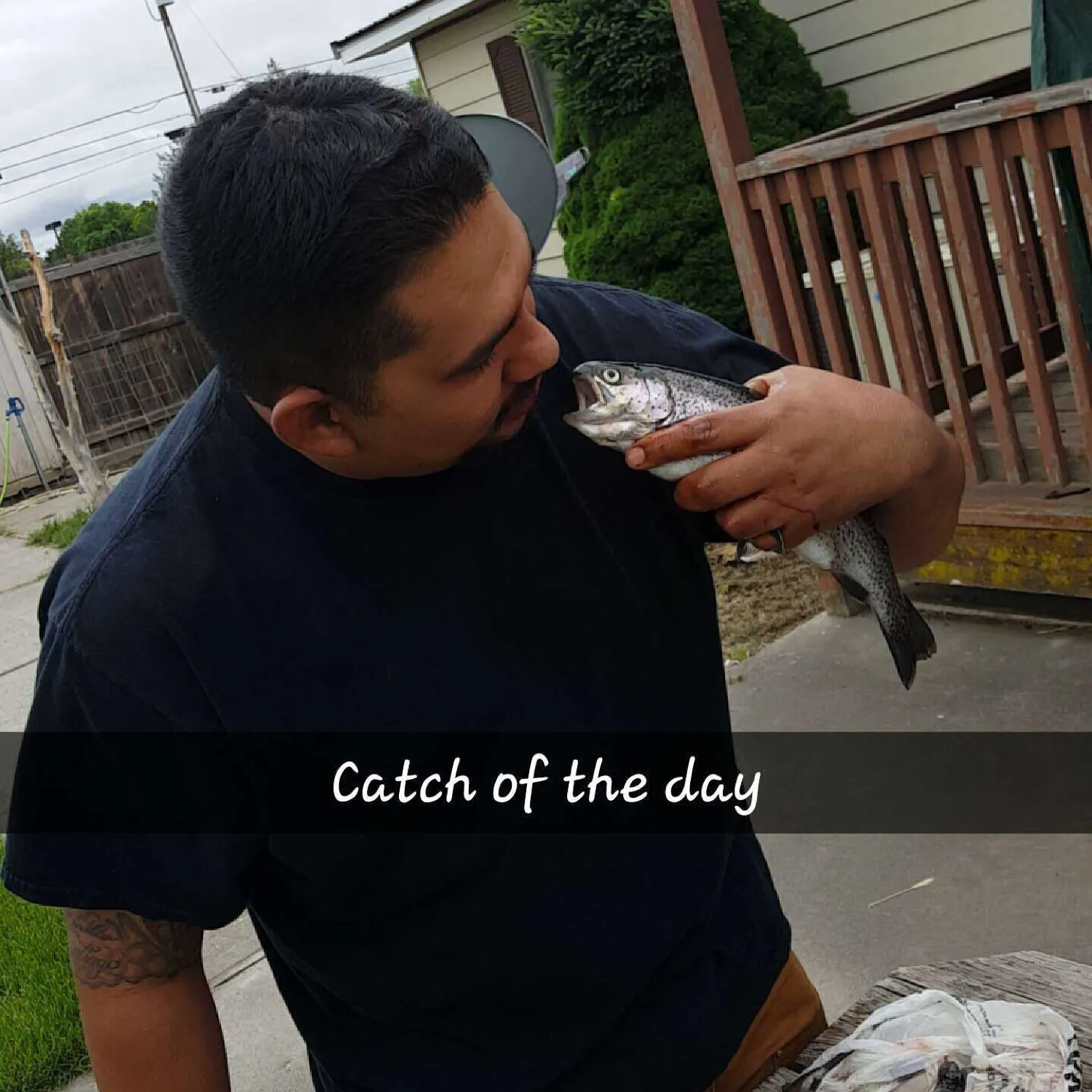 recently logged catches