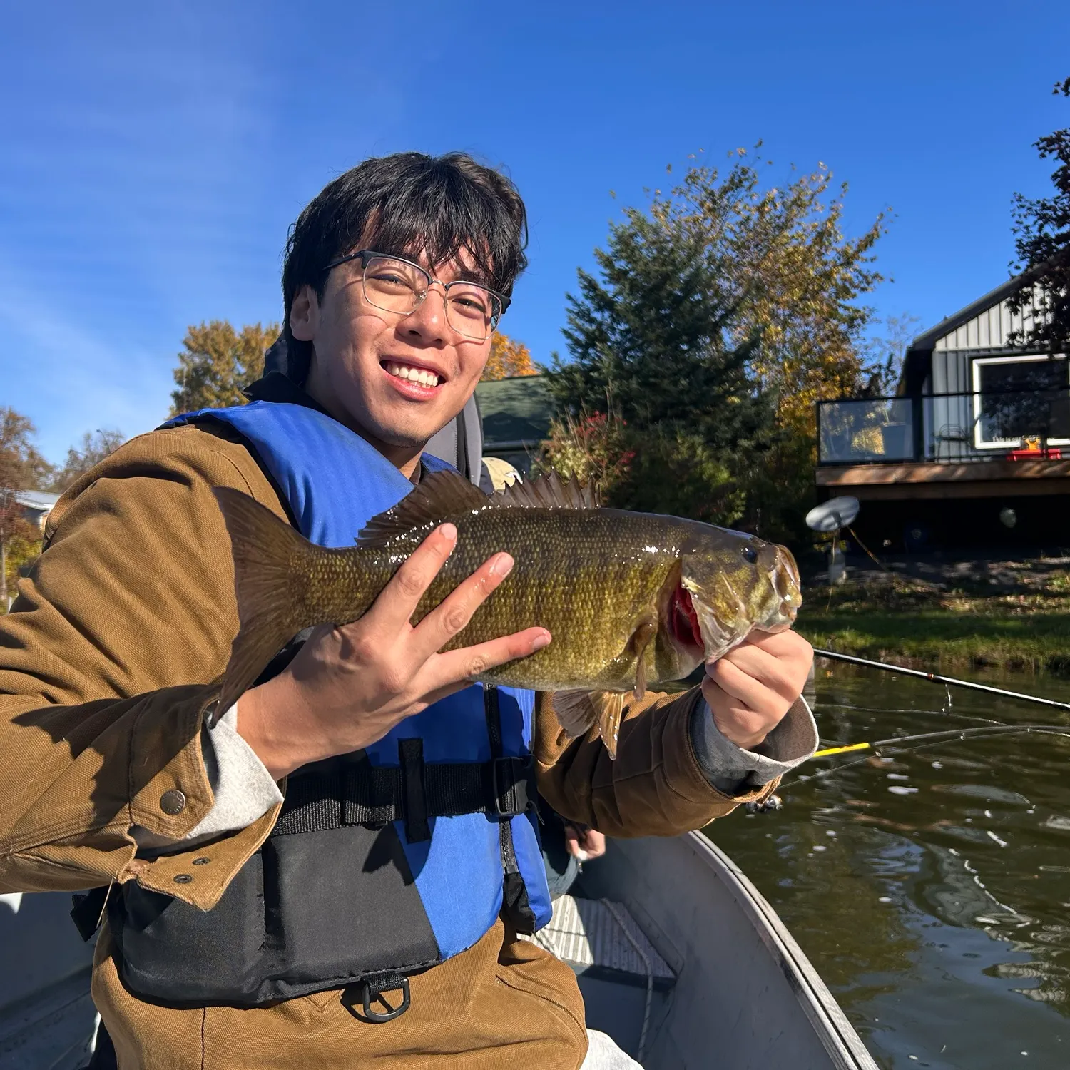 Smallmouth bass caught on Fishbrain