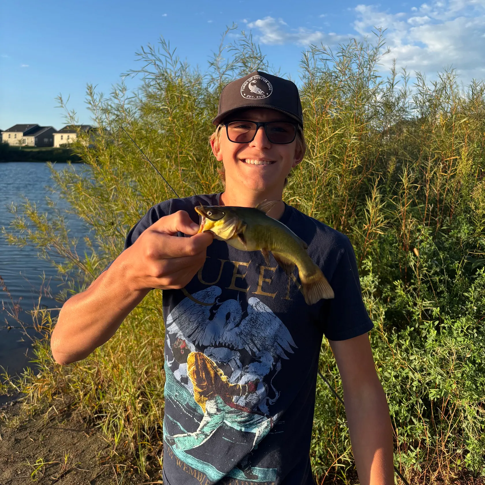Yellow bullhead caught on Fishbrain