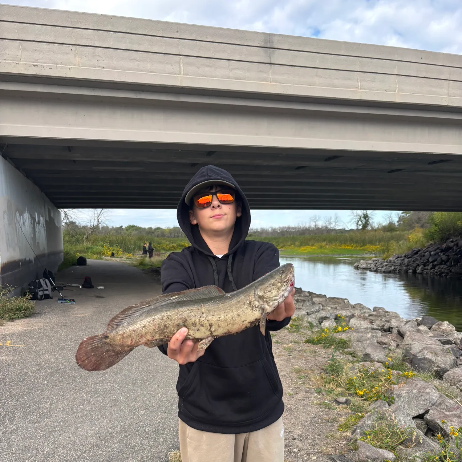 Eyetail bowfin caught on Fishbrain