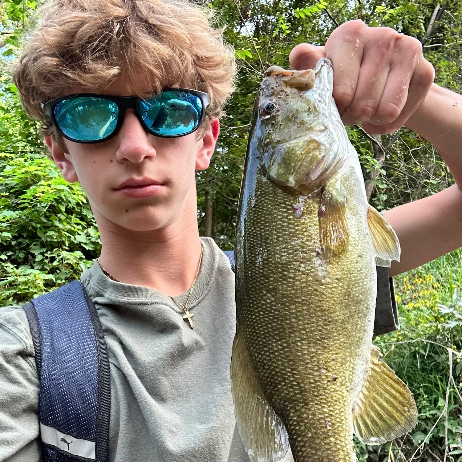Smallmouth bass caught on Fishbrain