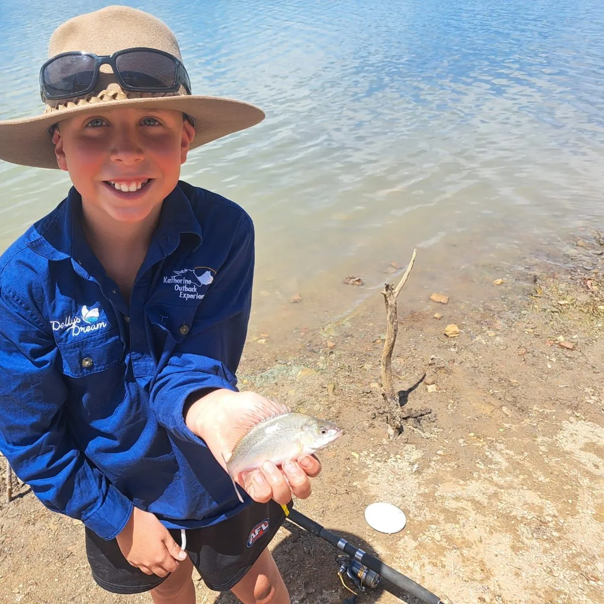 Bidyan perch caught on Fishbrain