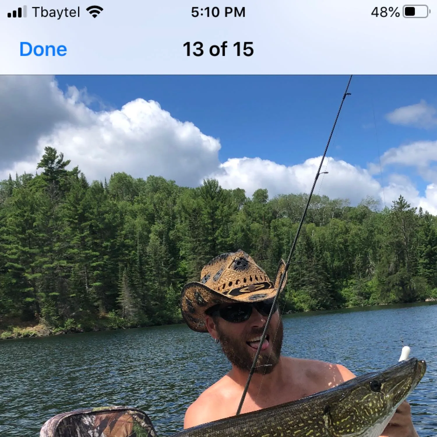 recently logged catches