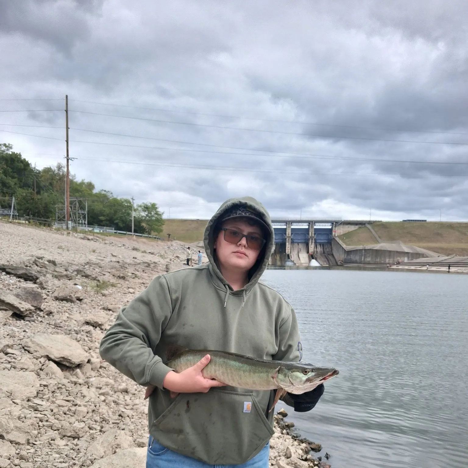Muskie caught on Fishbrain