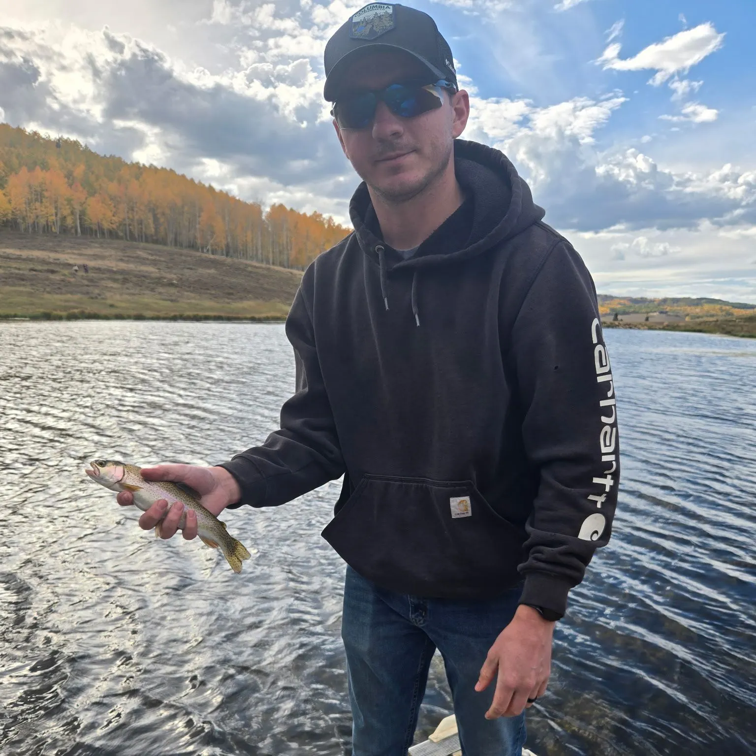Rainbow trout caught on Fishbrain
