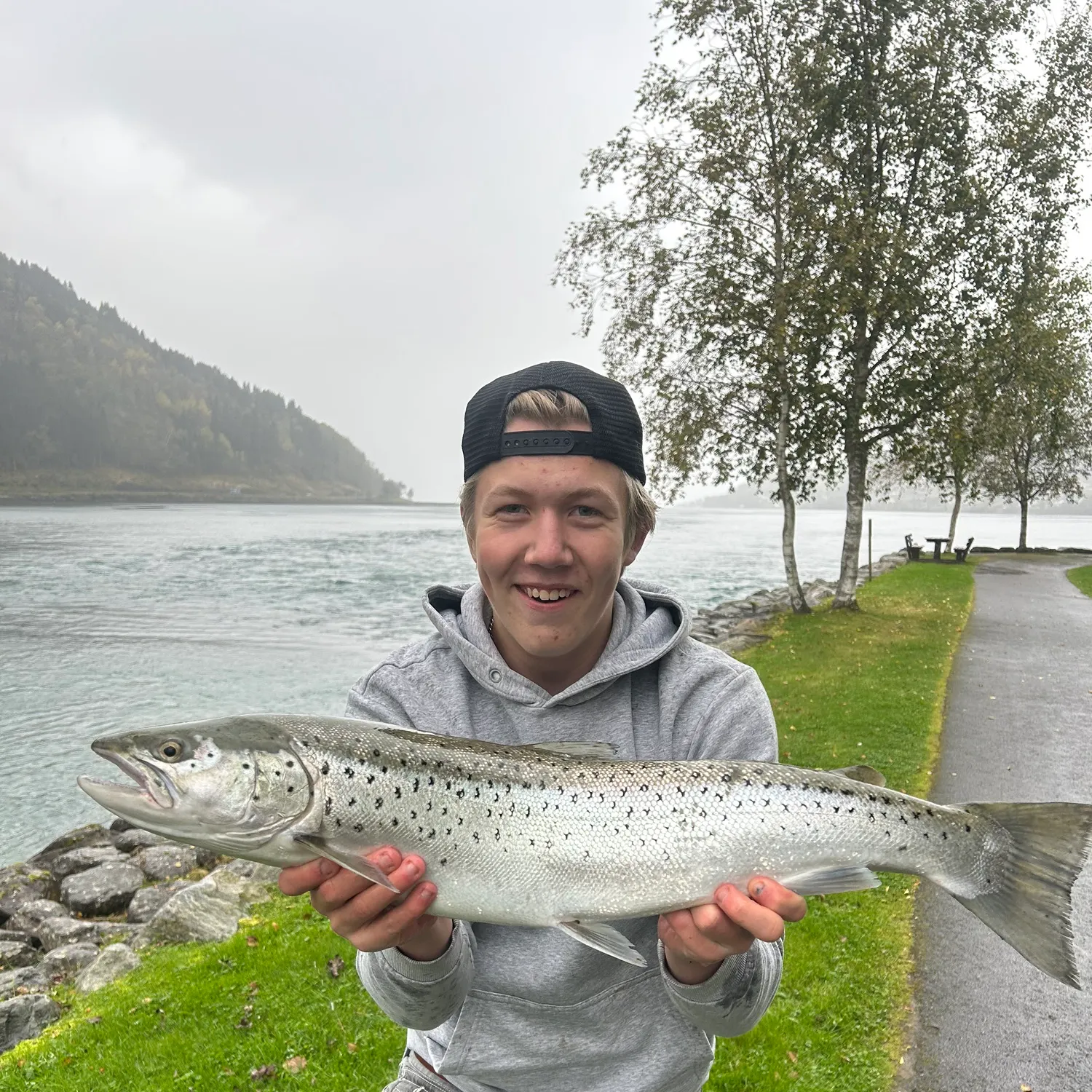 Brown trout caught on Fishbrain