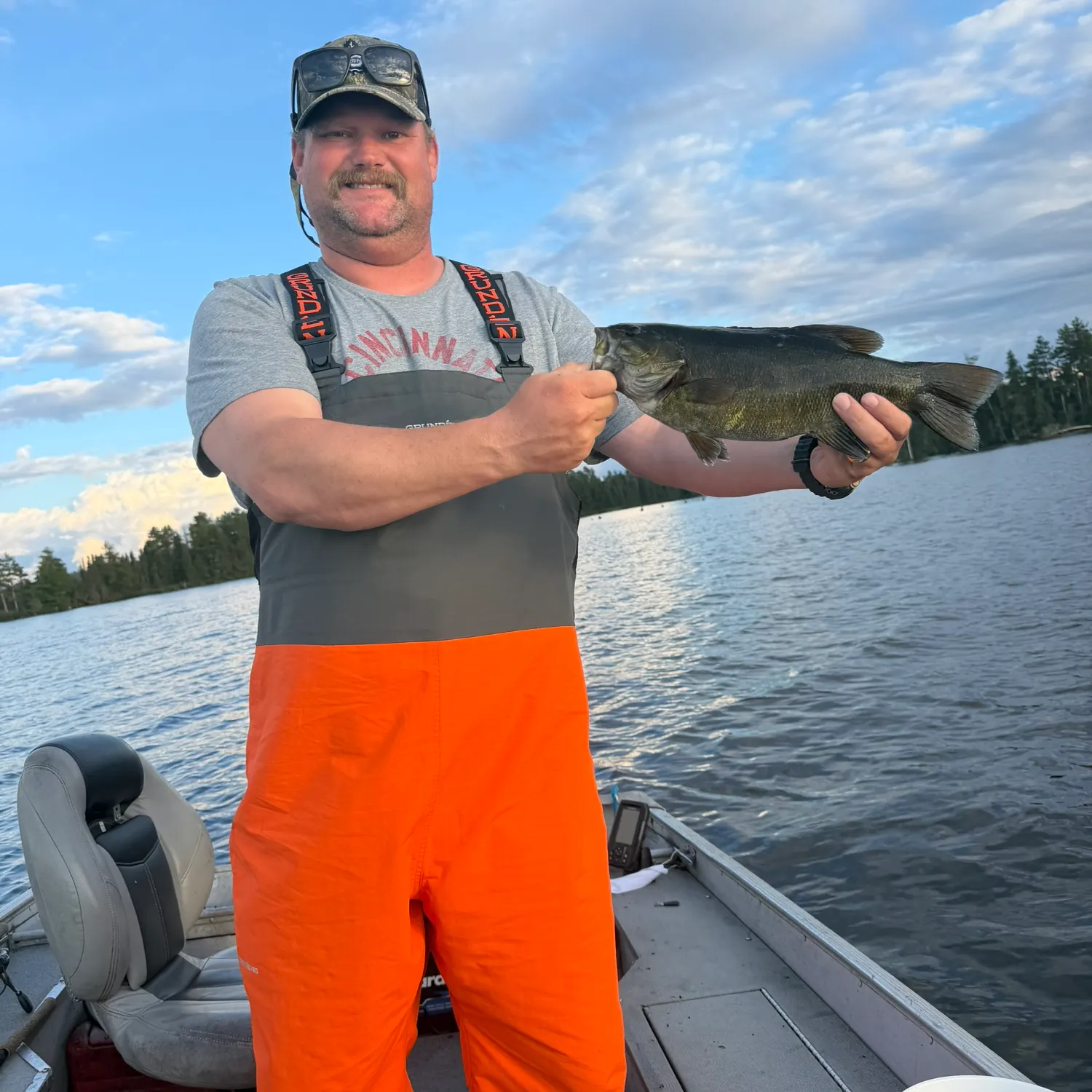Smallmouth bass caught on Fishbrain