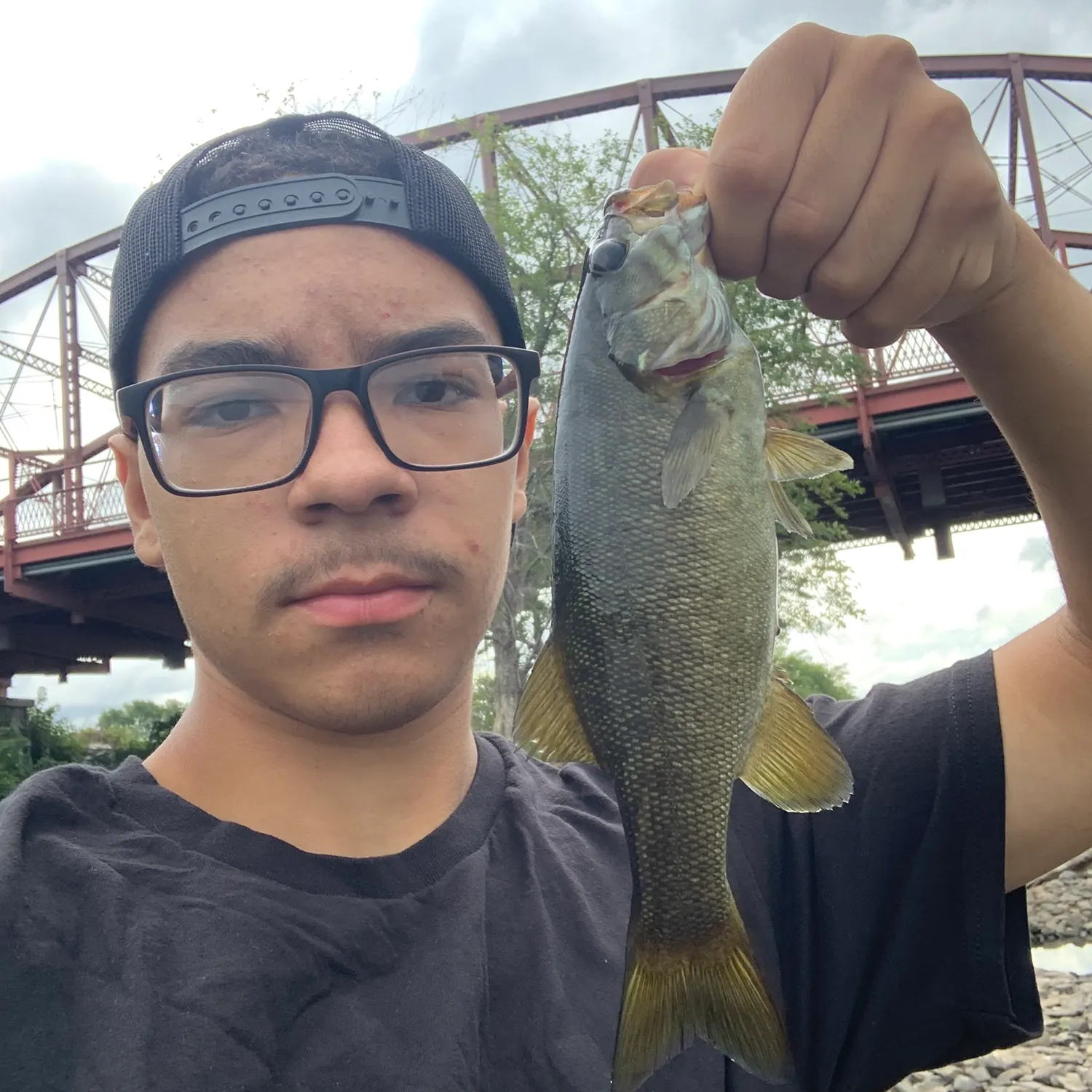 Smallmouth bass caught on Fishbrain