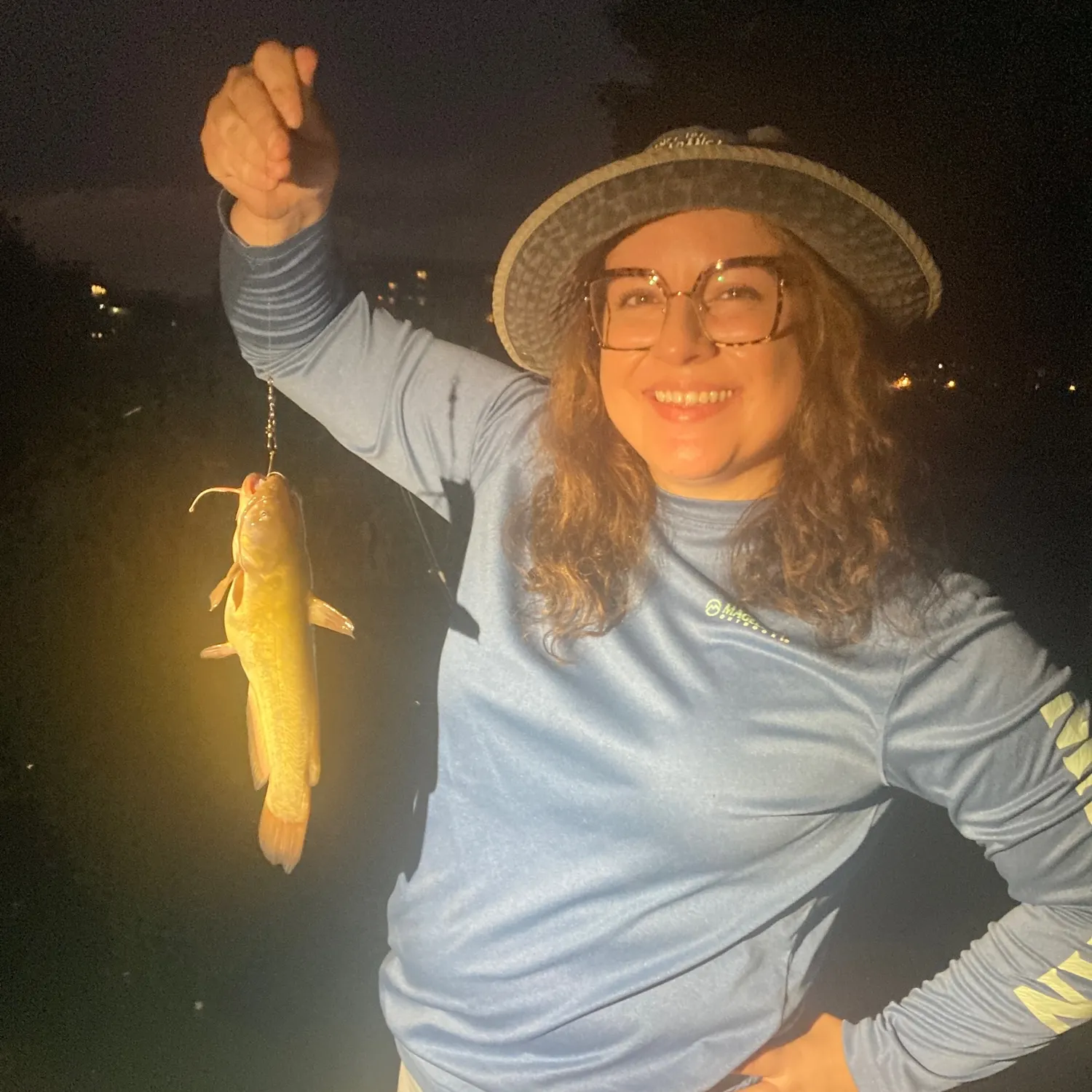 Yellow bullhead caught on Fishbrain
