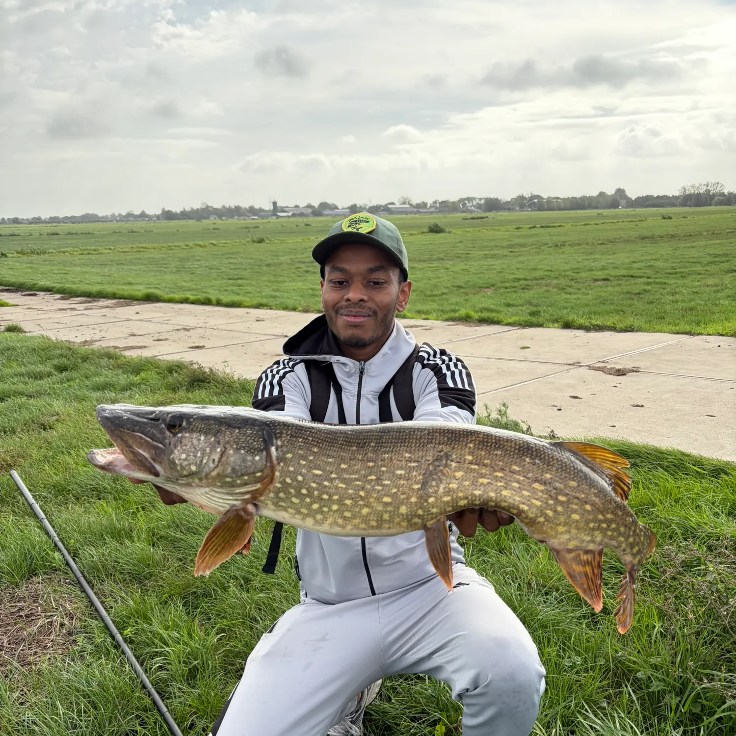 Northern pike caught on Fishbrain