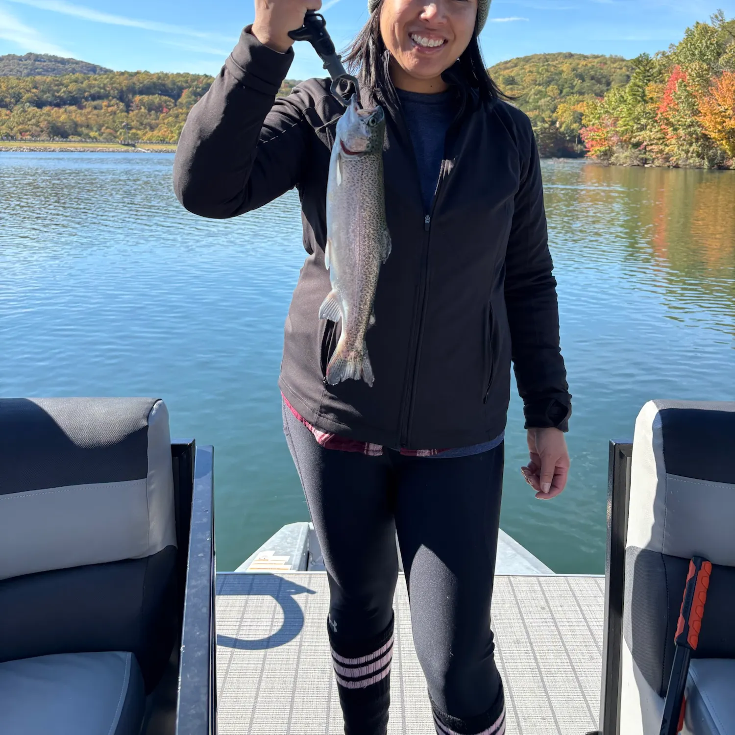 Rainbow trout caught on Fishbrain