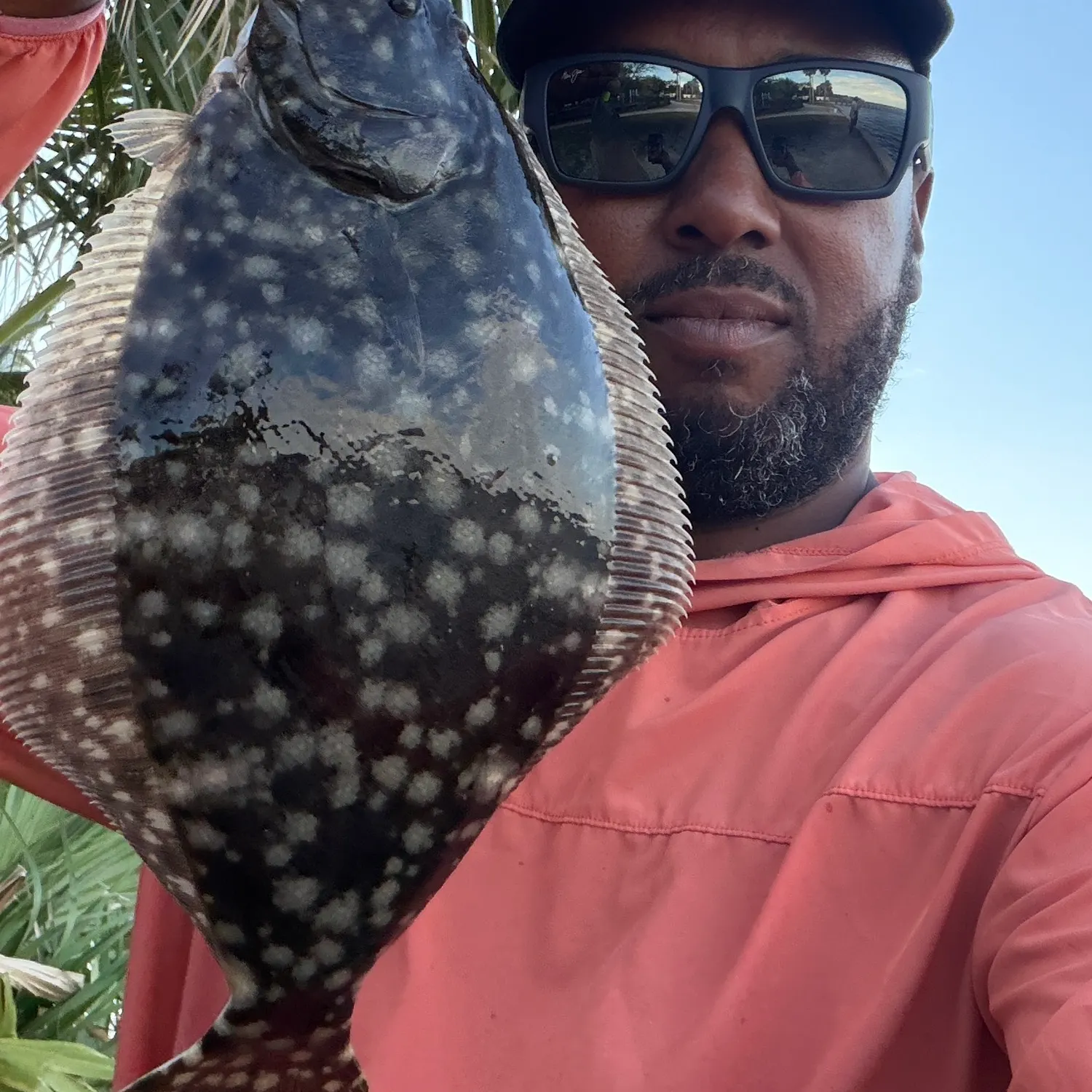 Summer flounder caught on Fishbrain