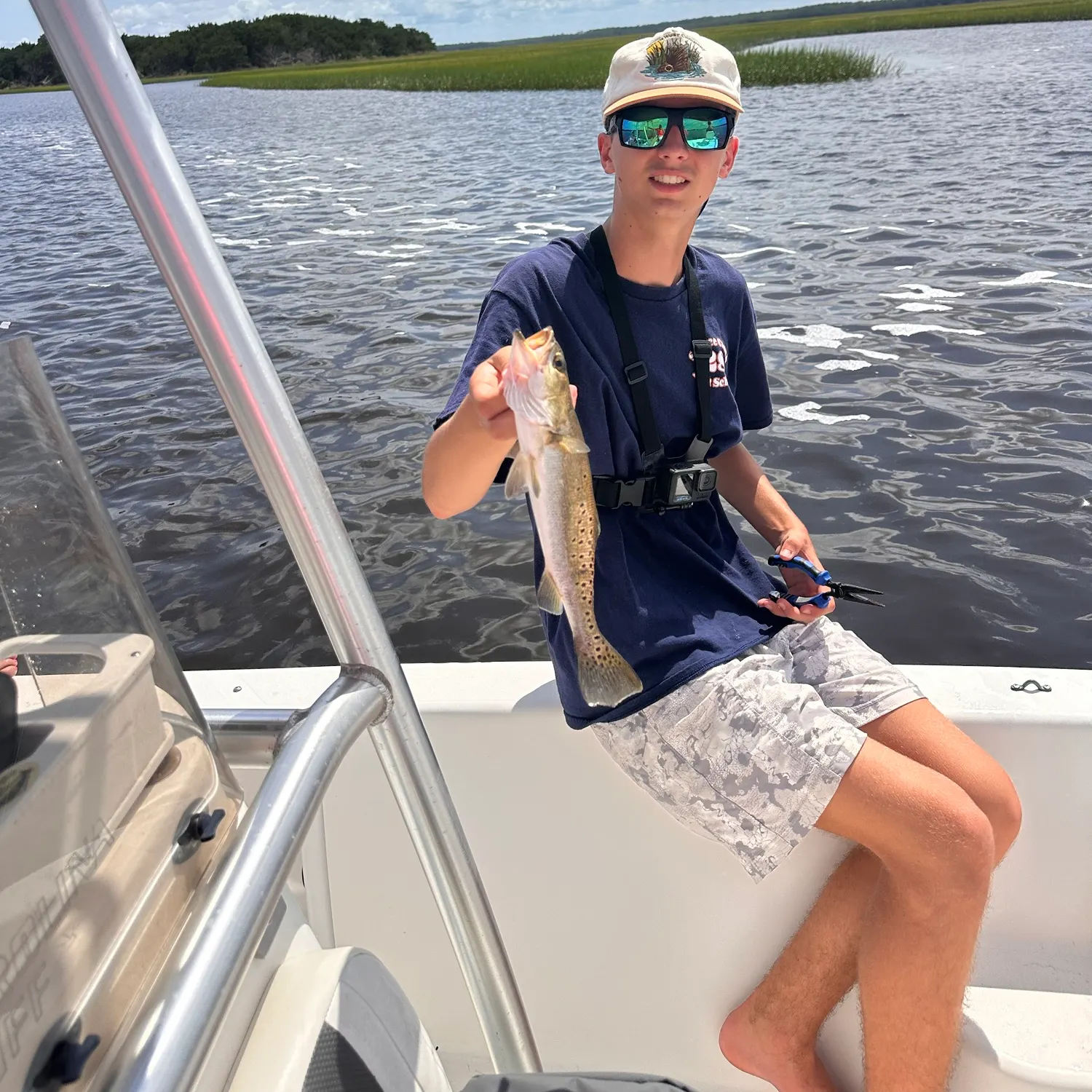 Spotted seatrout caught on Fishbrain