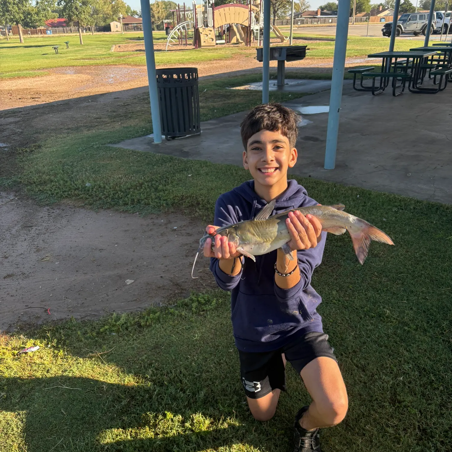 Channel catfish caught on Fishbrain
