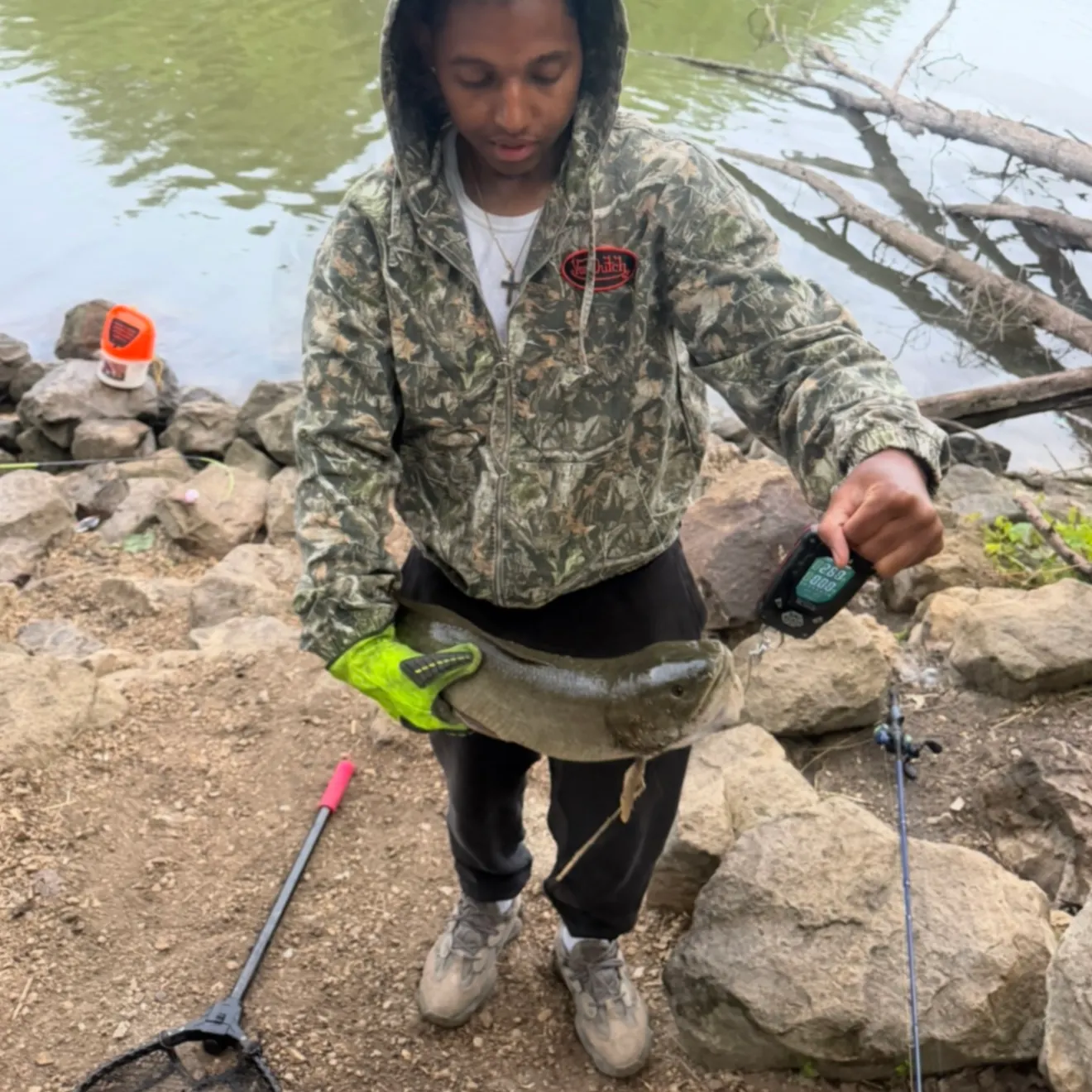 recently logged catches