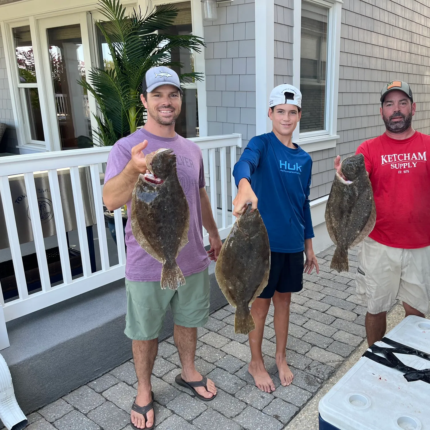 recently logged catches