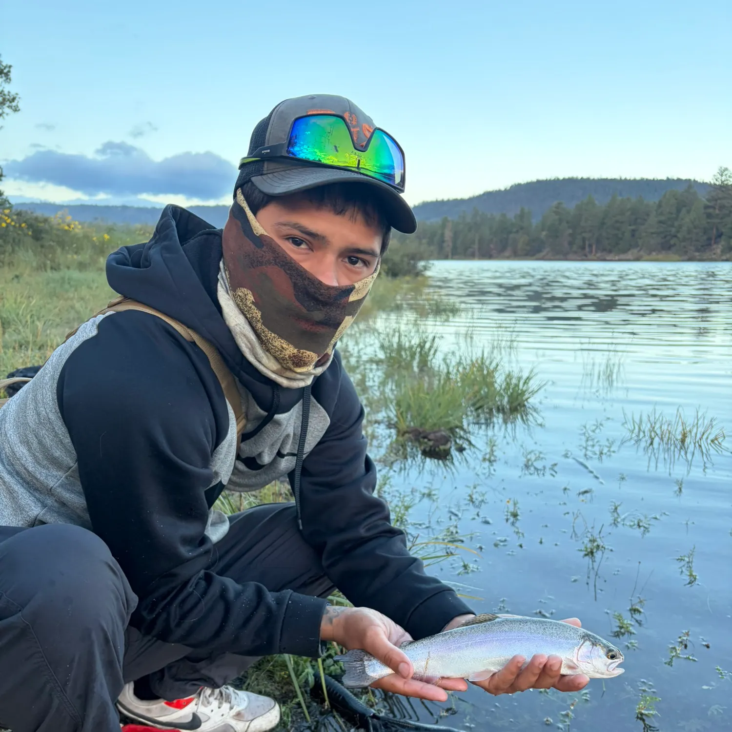 Rainbow trout caught on Fishbrain