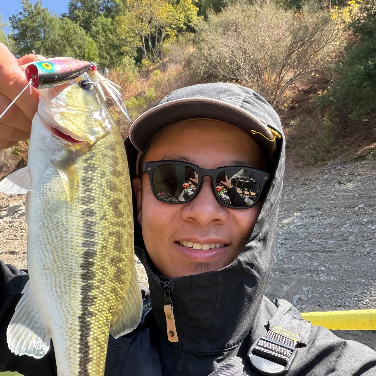 Spotted bass caught on Fishbrain