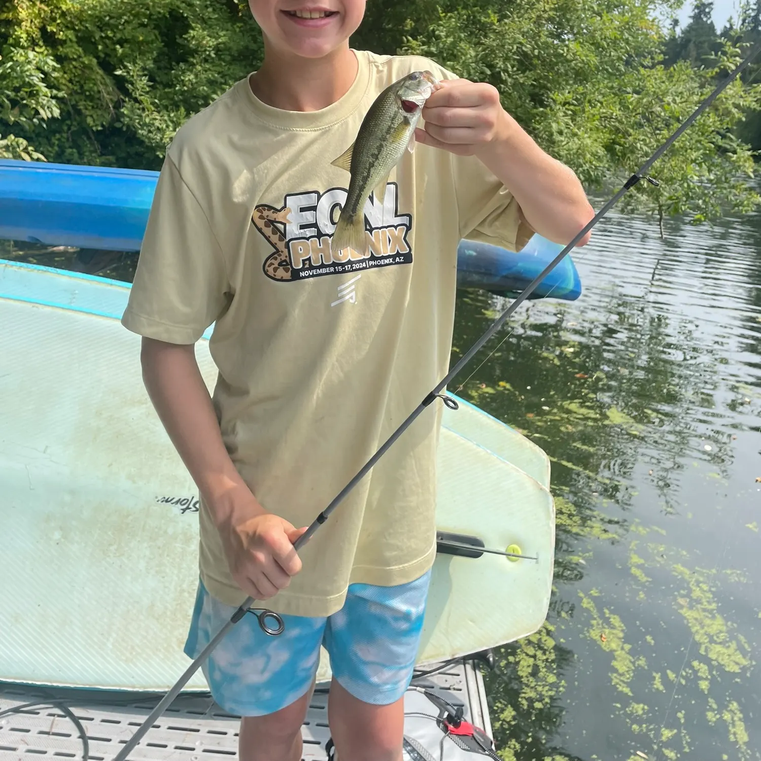 recently logged catches