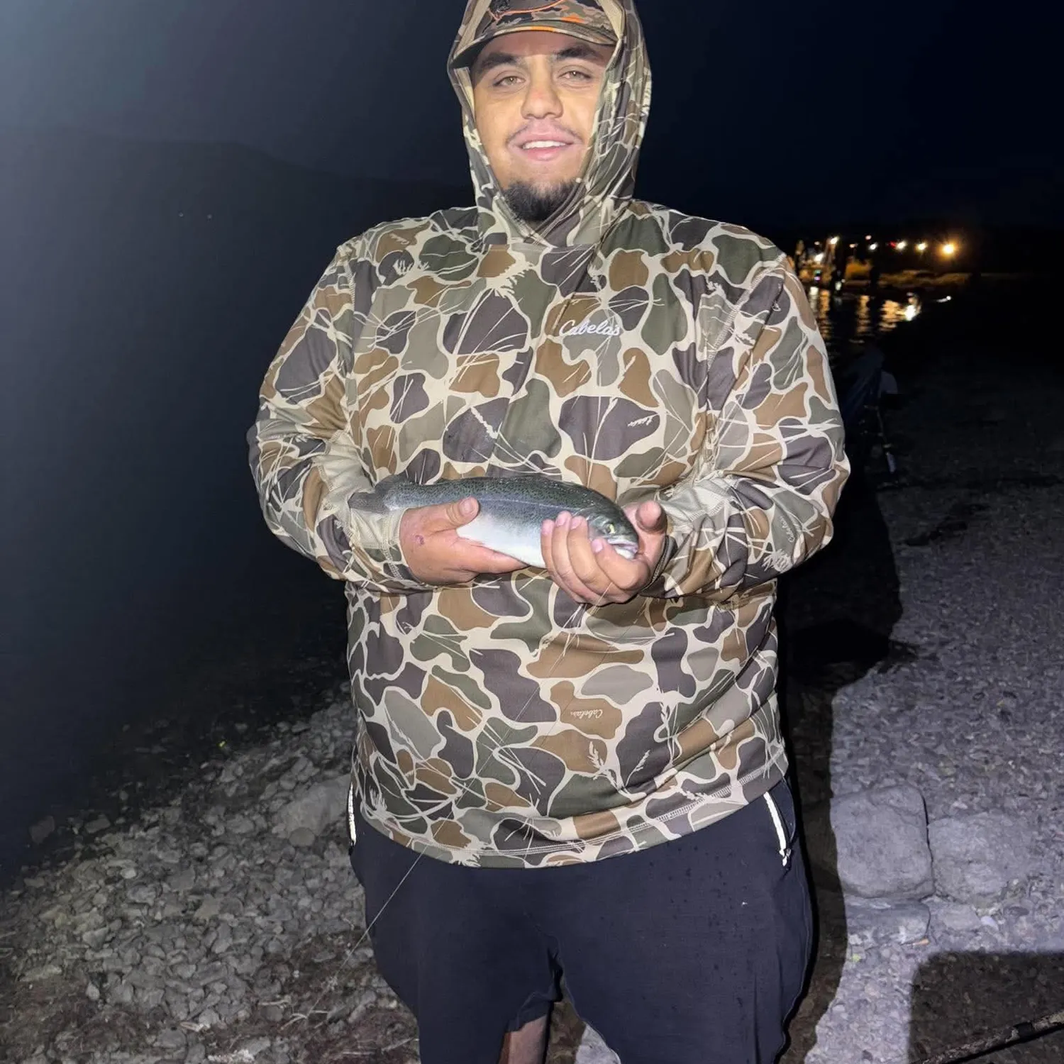 Rainbow trout caught on Fishbrain