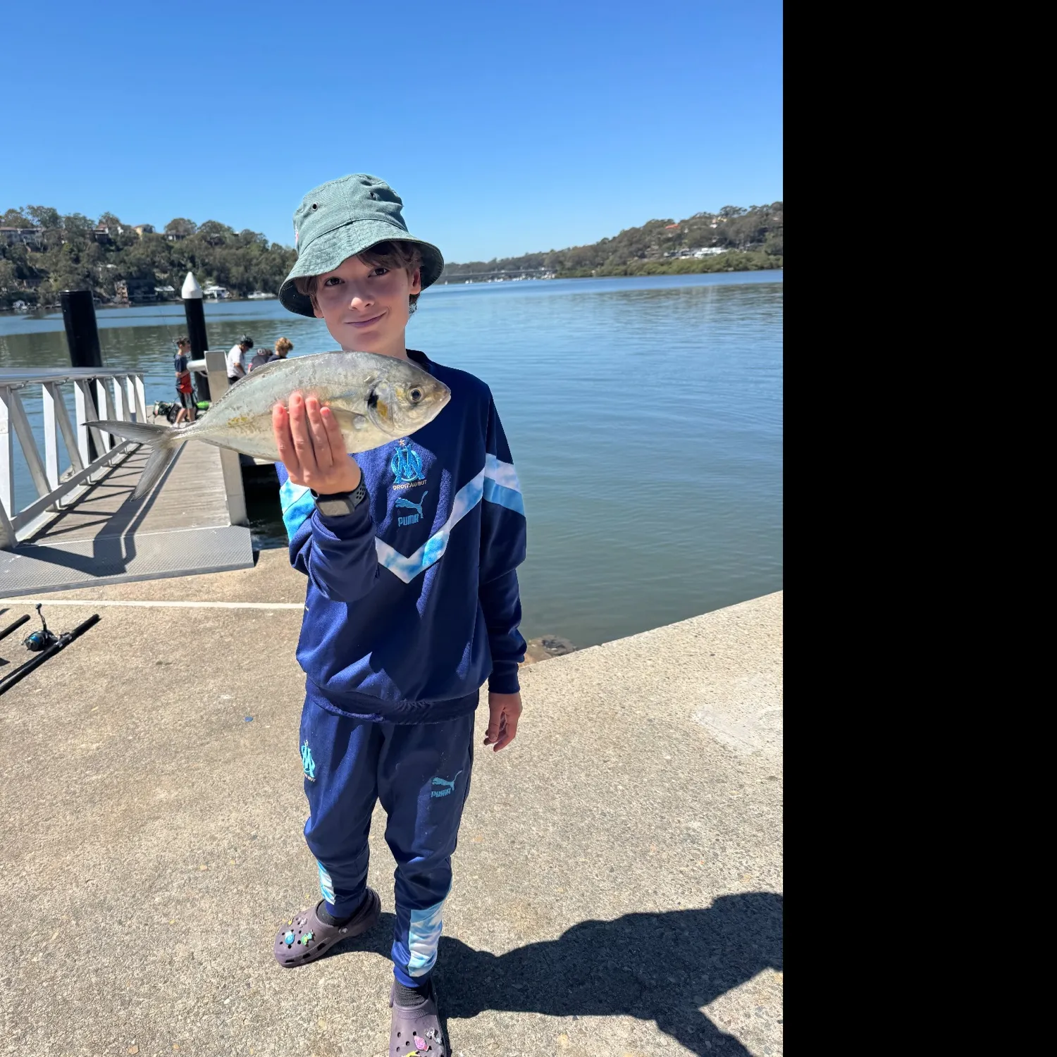 White trevally caught on Fishbrain
