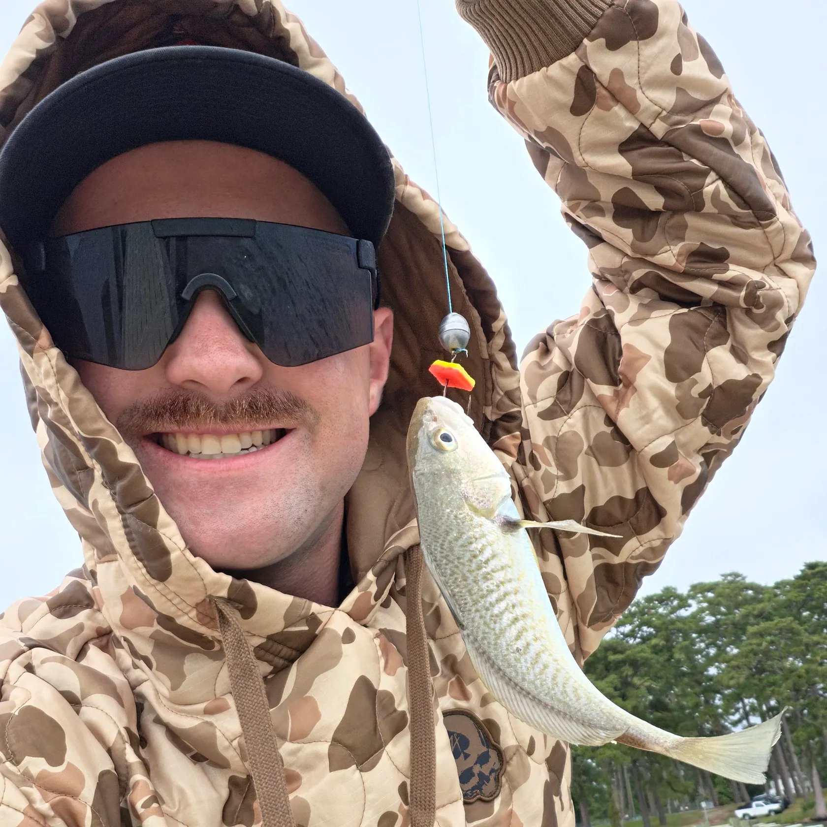Atlantic croaker caught on Fishbrain