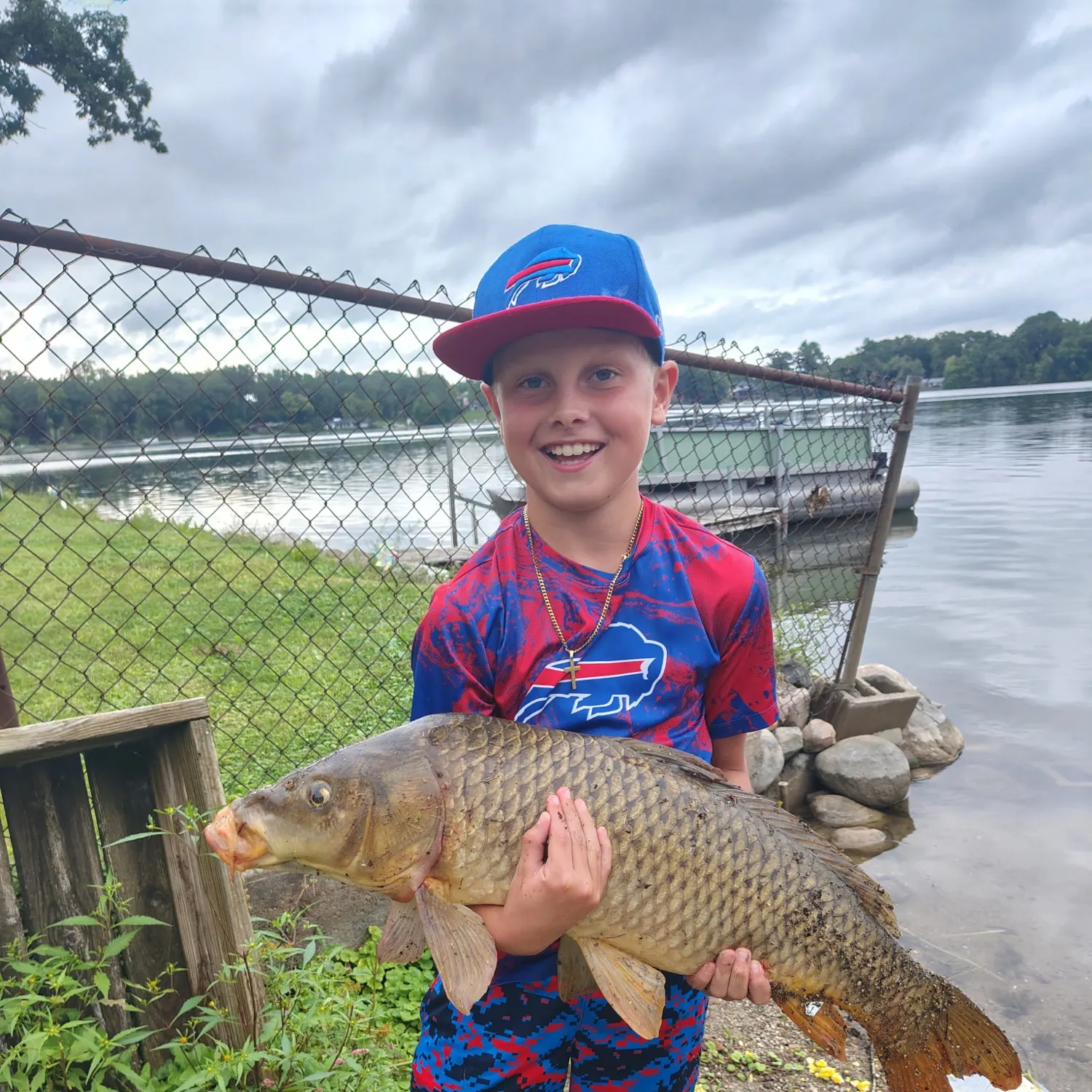 Common carp caught on Fishbrain