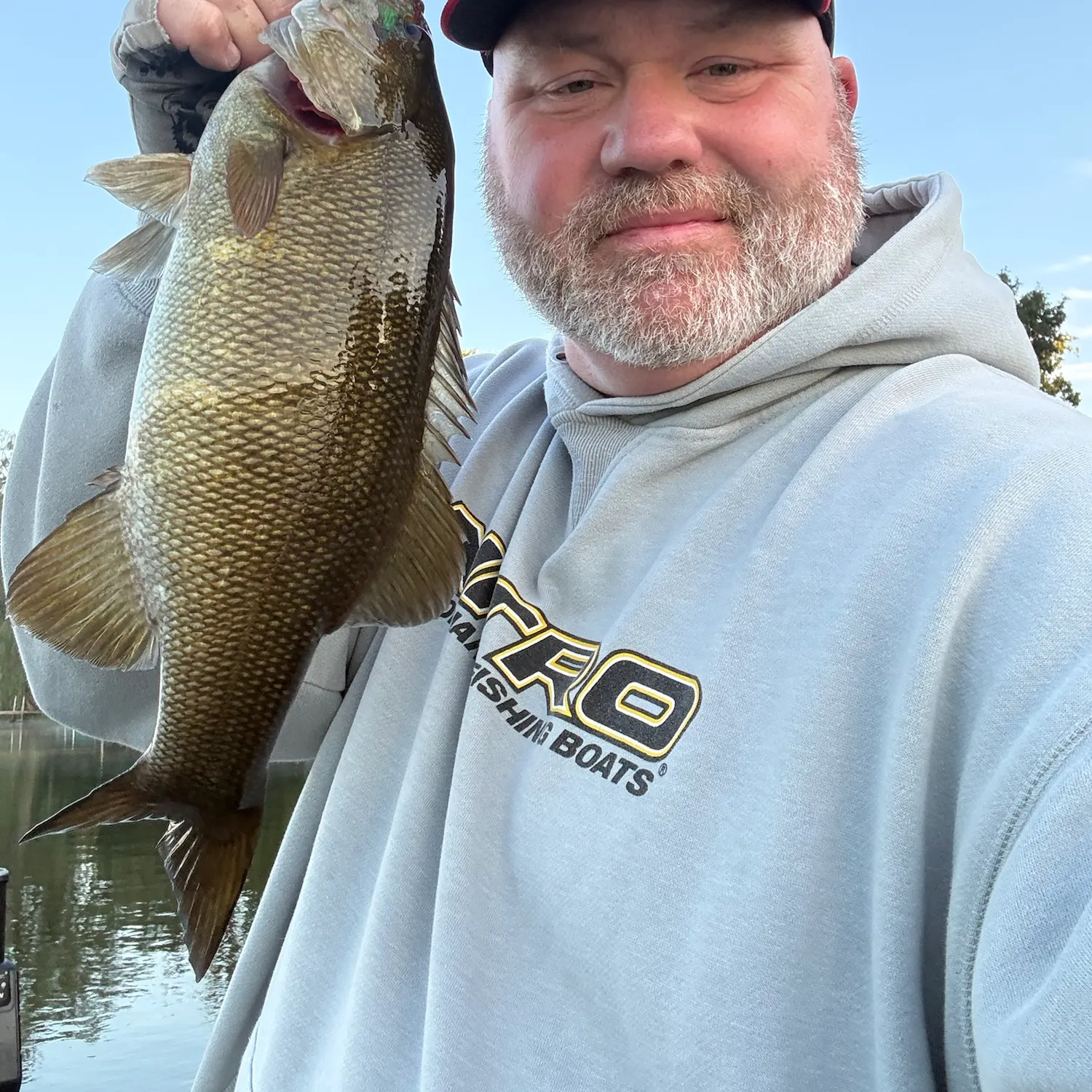 Smallmouth bass caught on Fishbrain