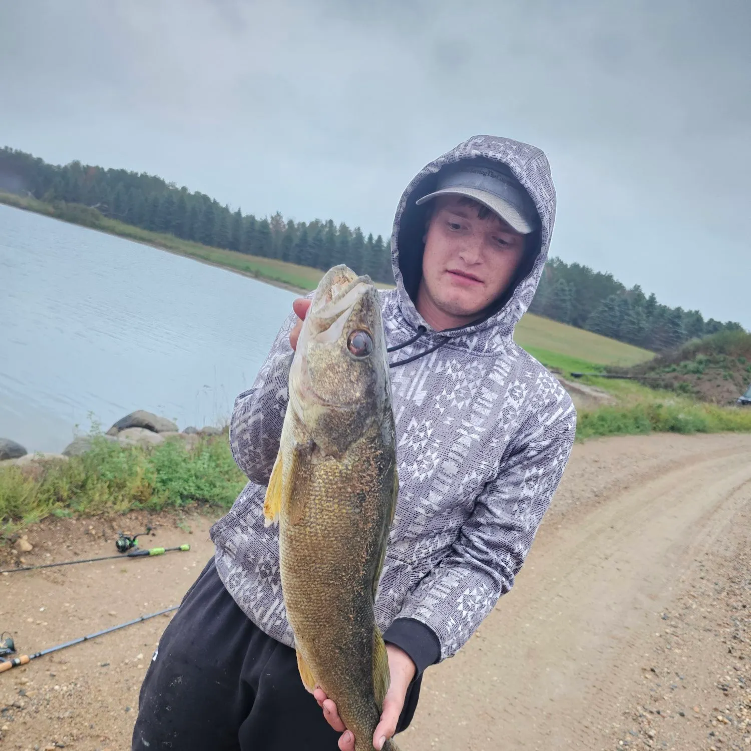 Walleye caught on Fishbrain