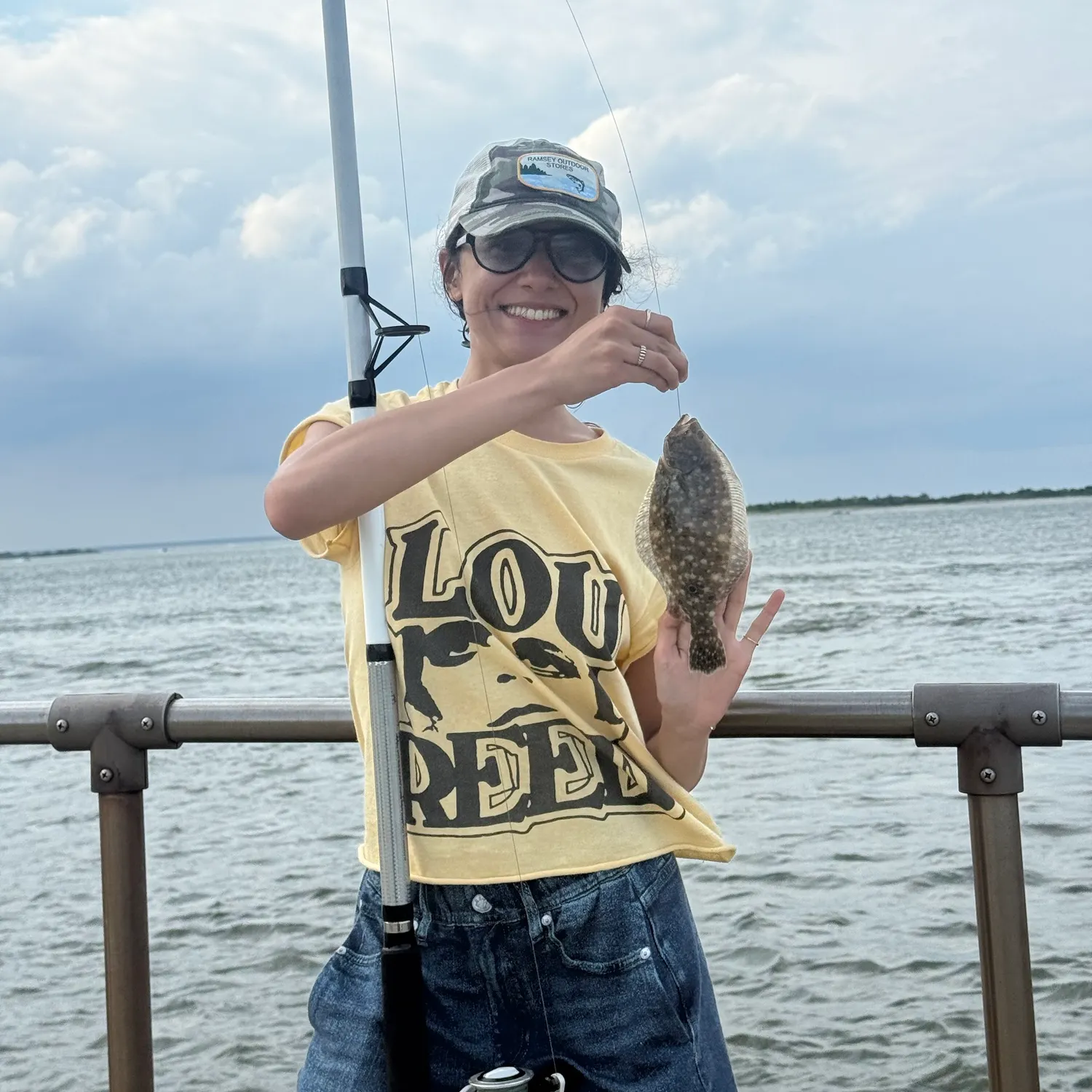 Summer flounder caught on Fishbrain