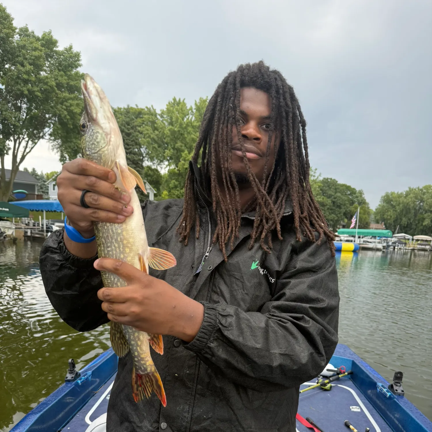 Northern pike caught on Fishbrain