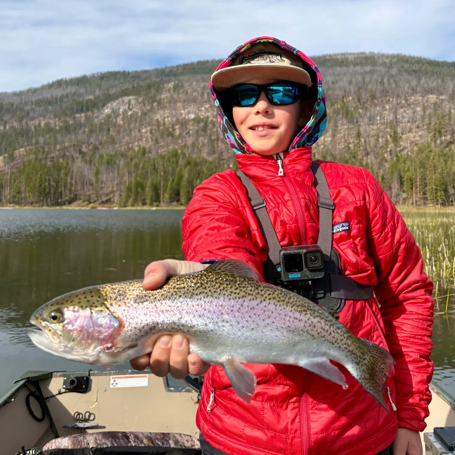 Rainbow trout caught on Fishbrain