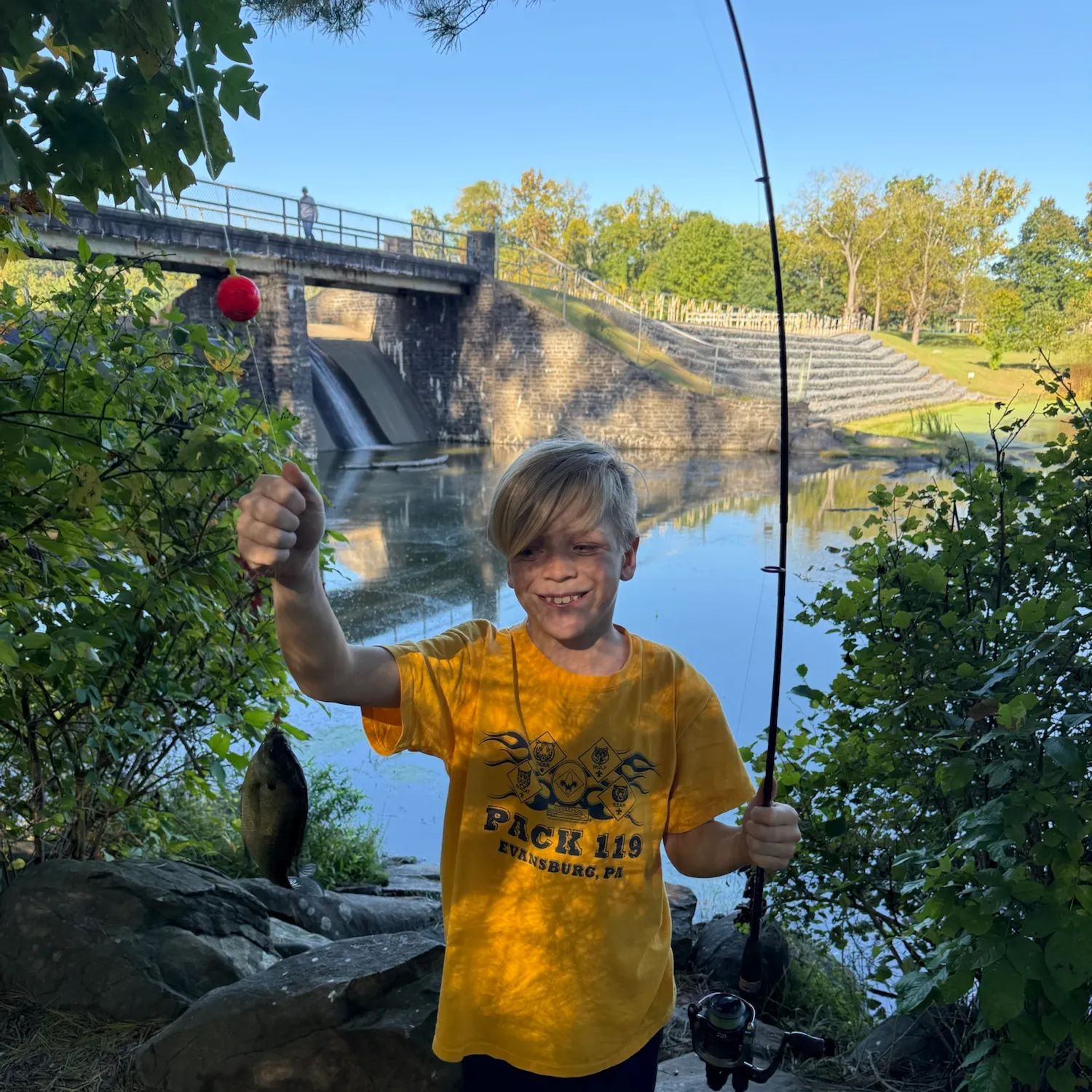 Bluegill caught on Fishbrain