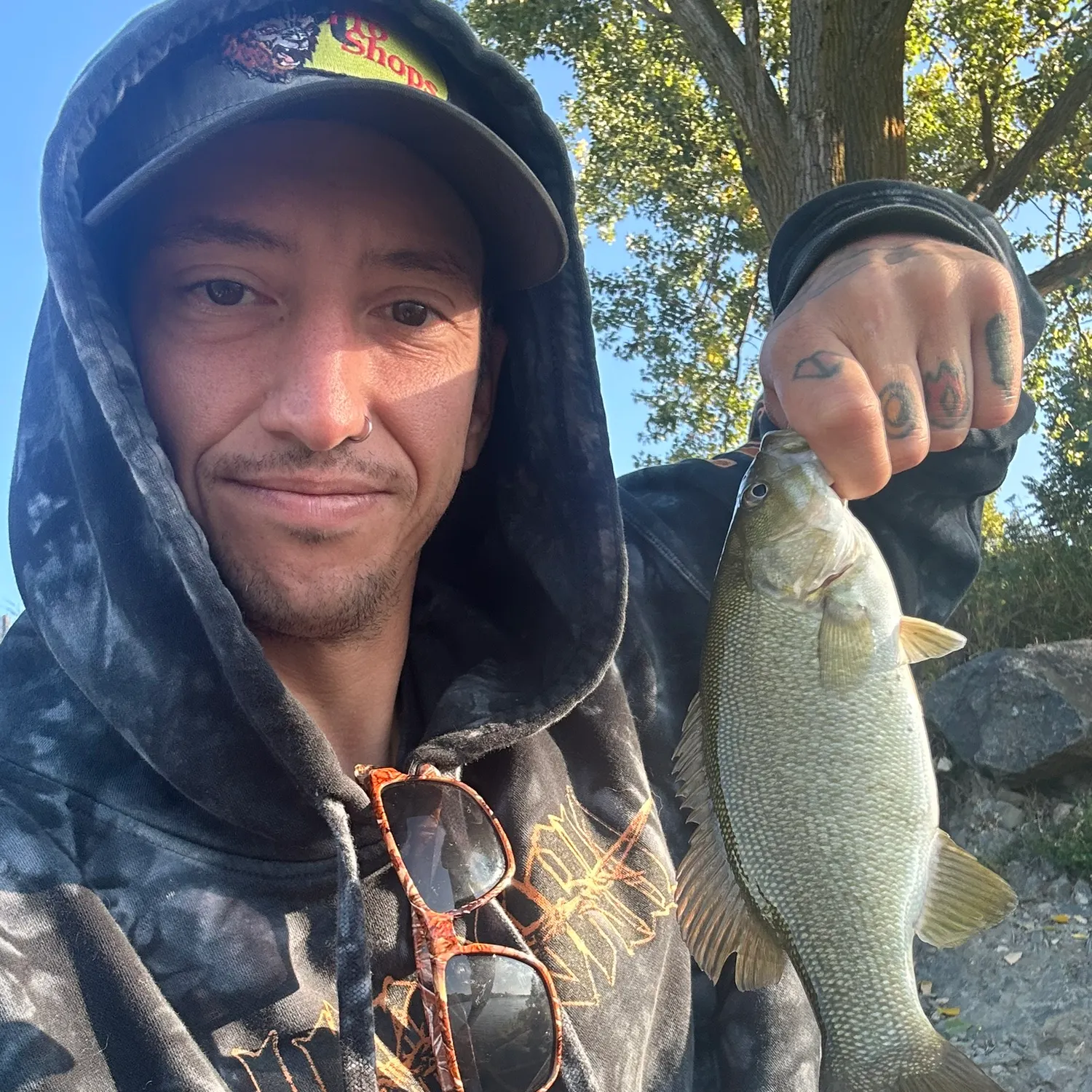 Smallmouth bass caught on Fishbrain