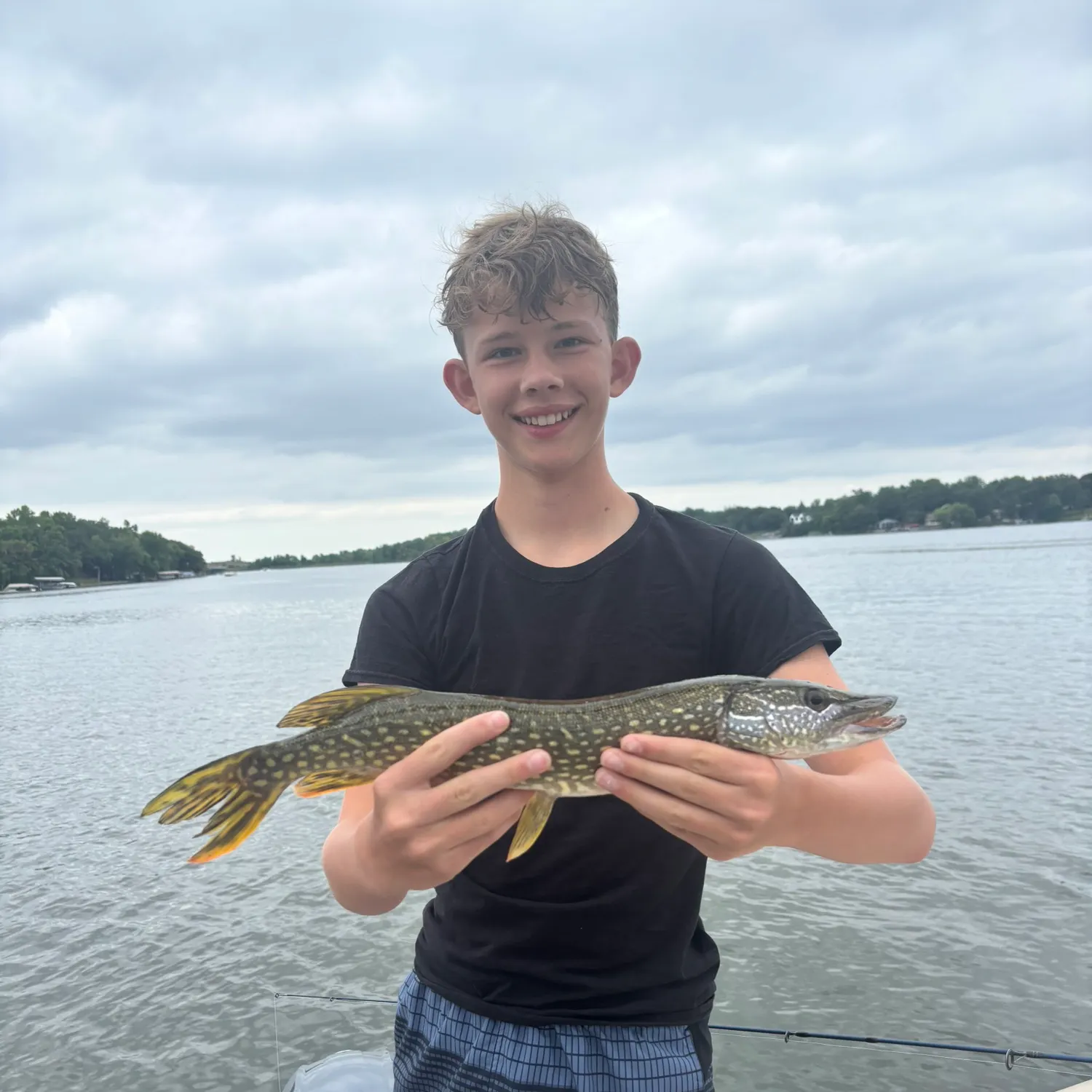 Northern pike caught on Fishbrain