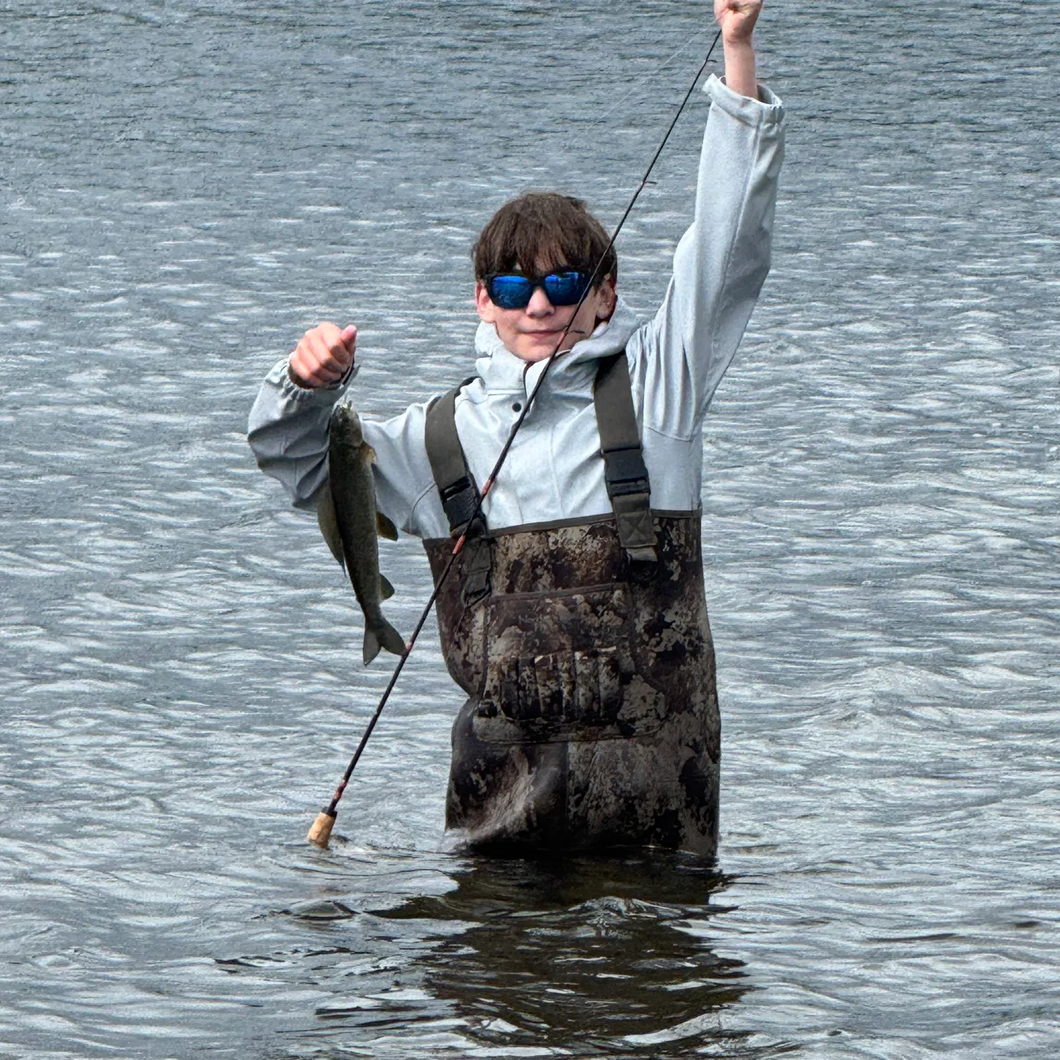 Arctic grayling caught on Fishbrain