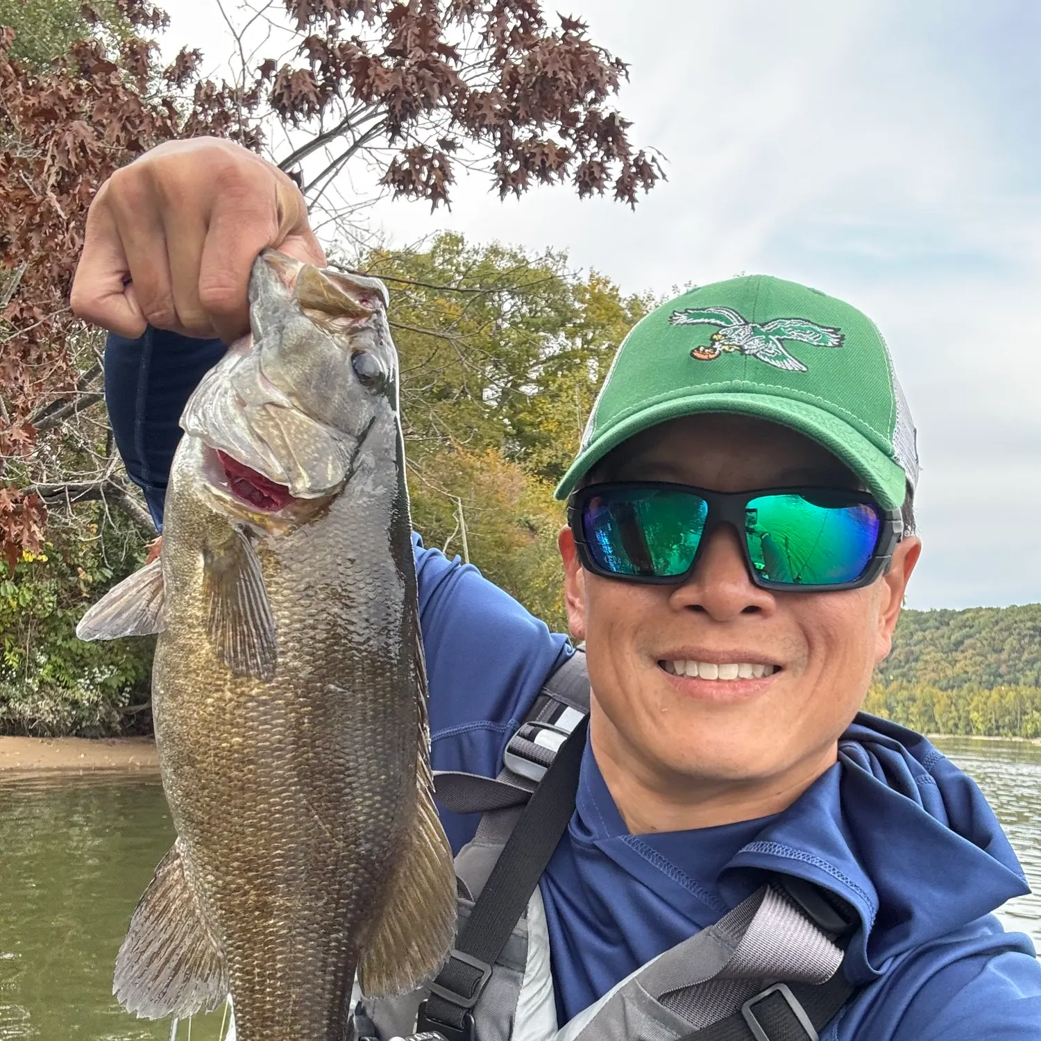 Smallmouth bass caught on Fishbrain