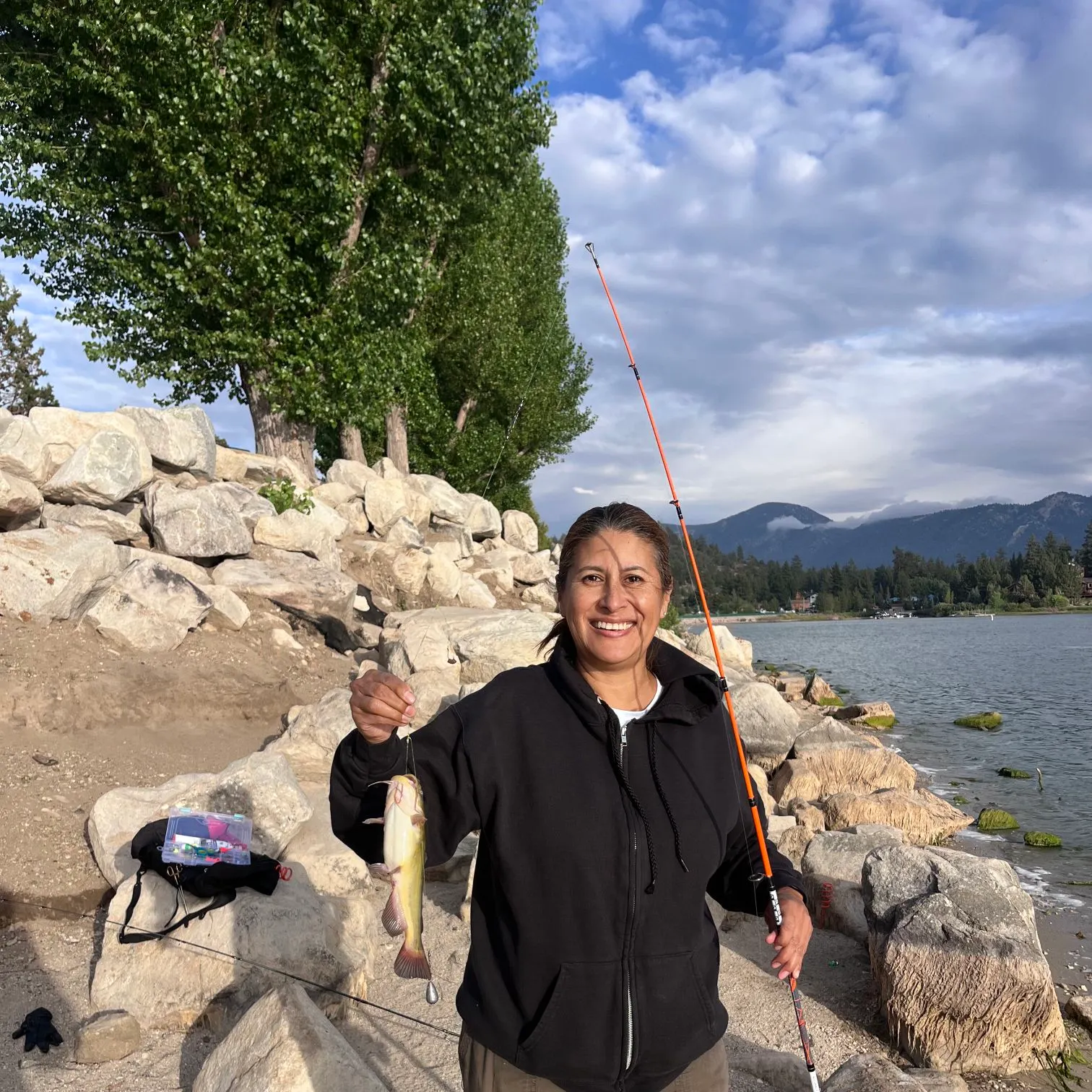 Yellow bullhead caught on Fishbrain