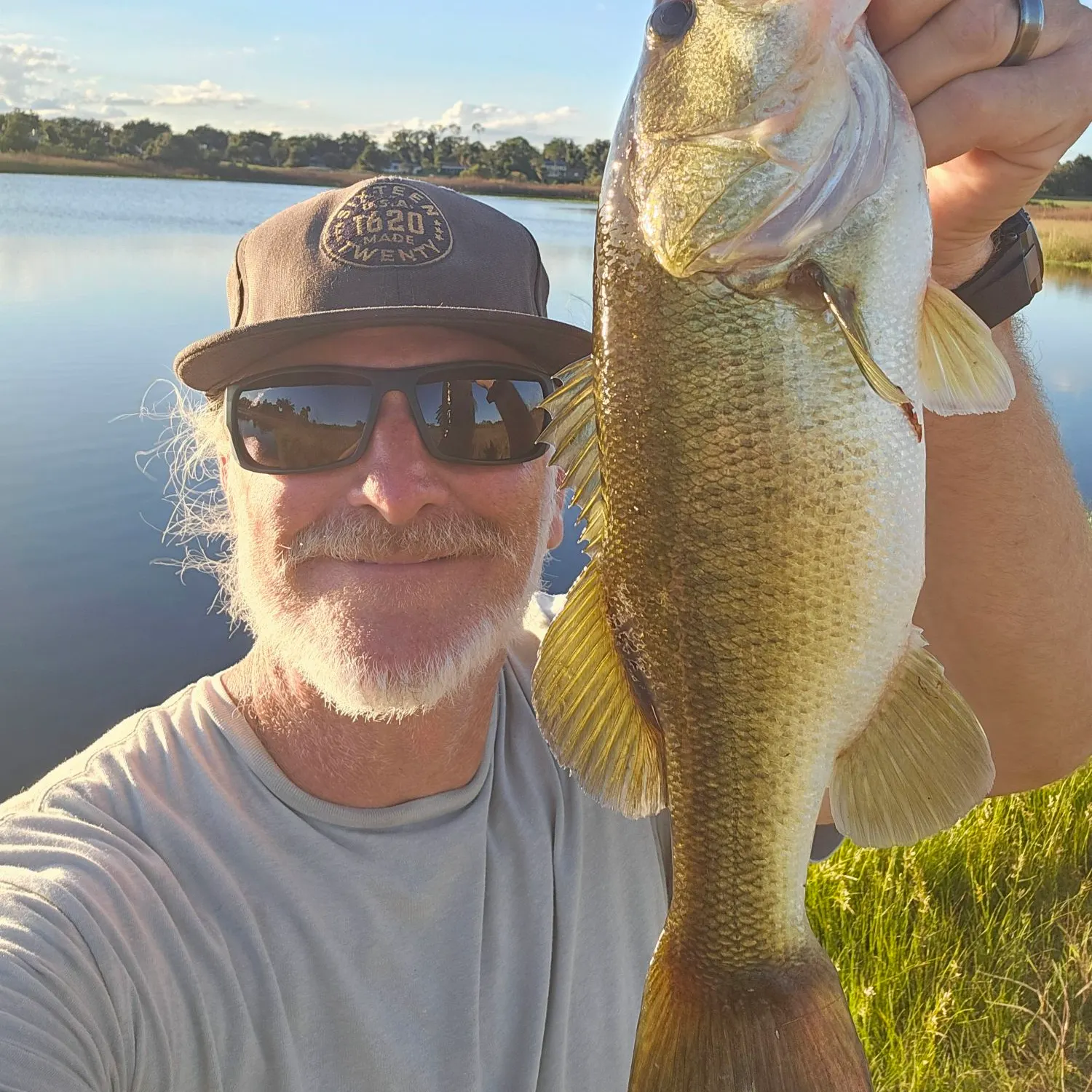 Florida bass caught on Fishbrain