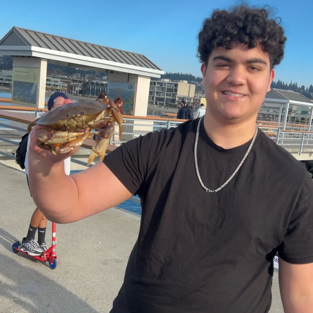 The most popular recent Threespot swimming crab catch on Fishbrain