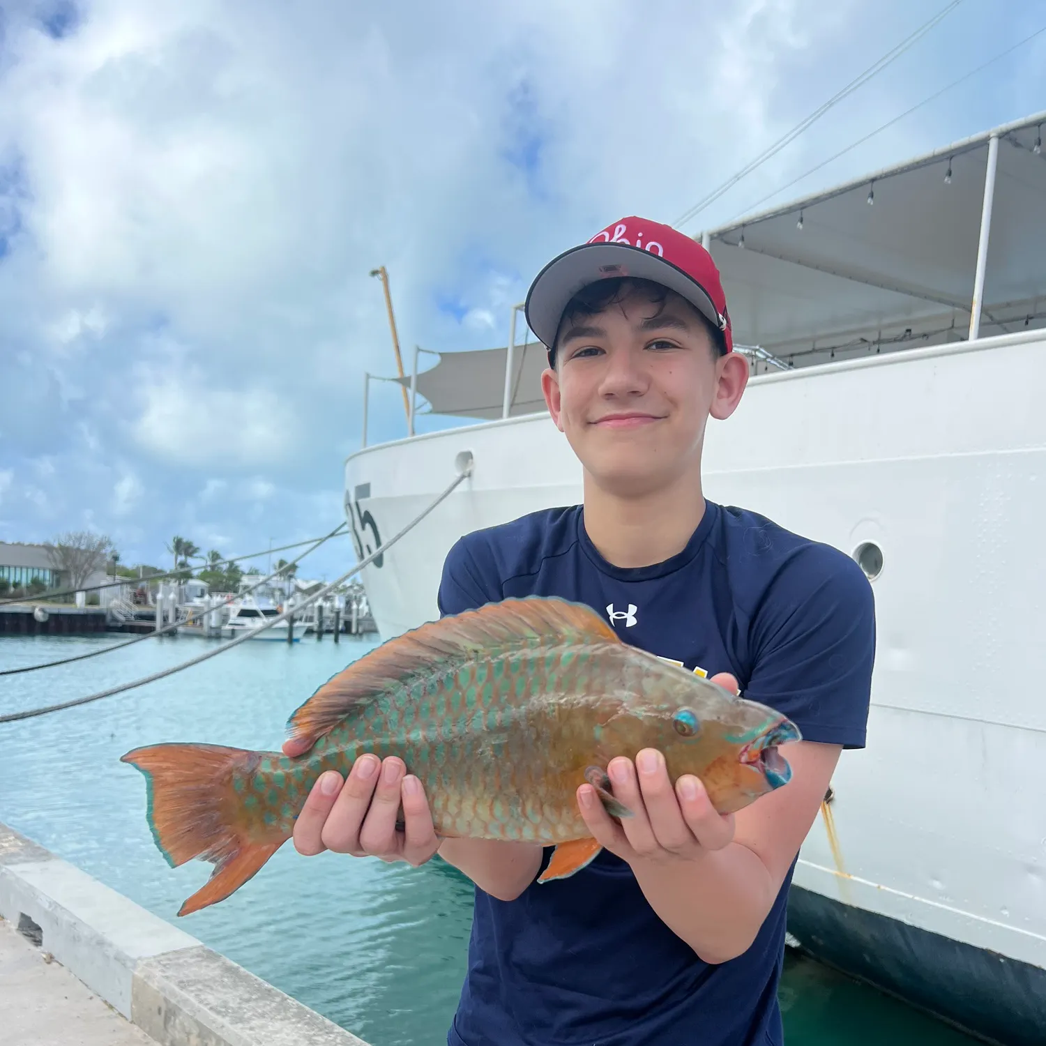 The most recent Rainbow parrotfish catches on Fishbrain