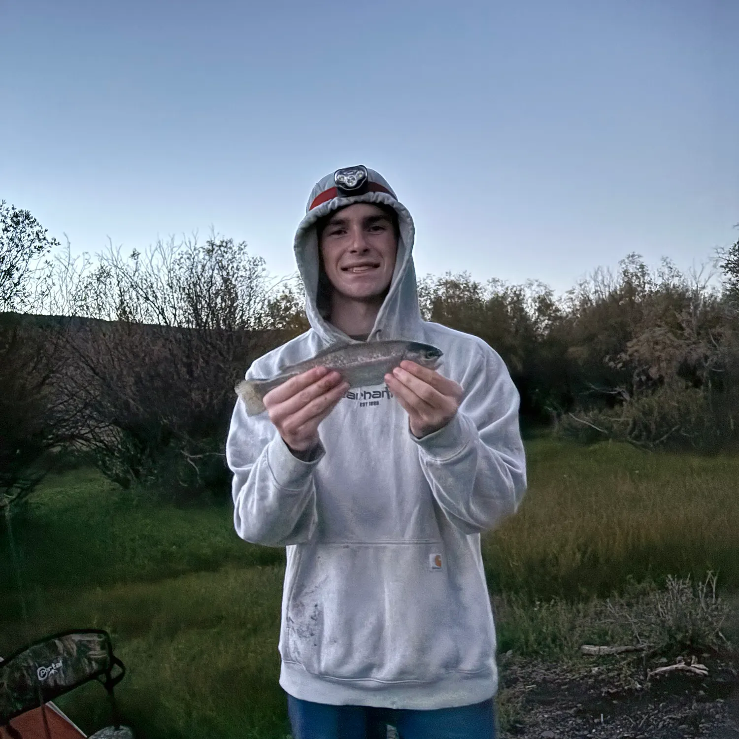 Rainbow trout caught on Fishbrain