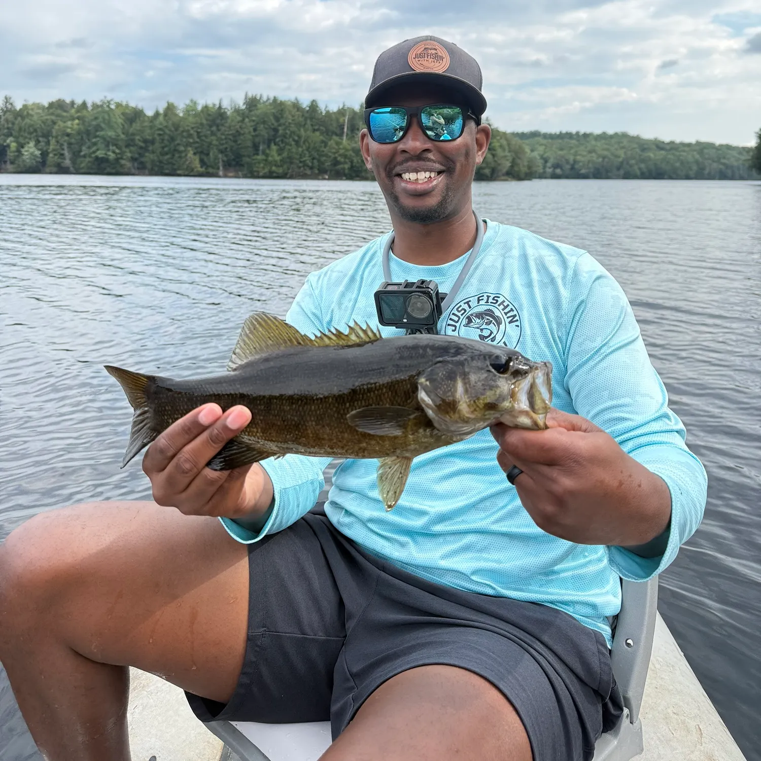 Smallmouth bass caught on Fishbrain