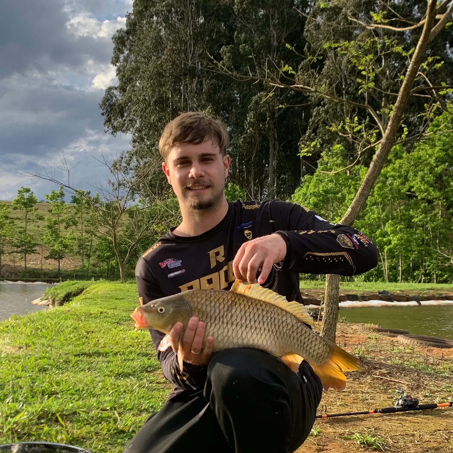 Common carp caught on Fishbrain
