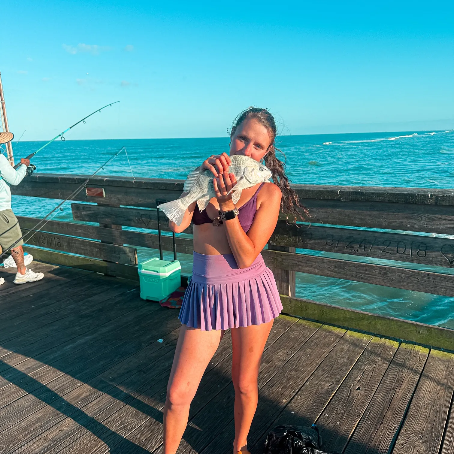 recently logged catches