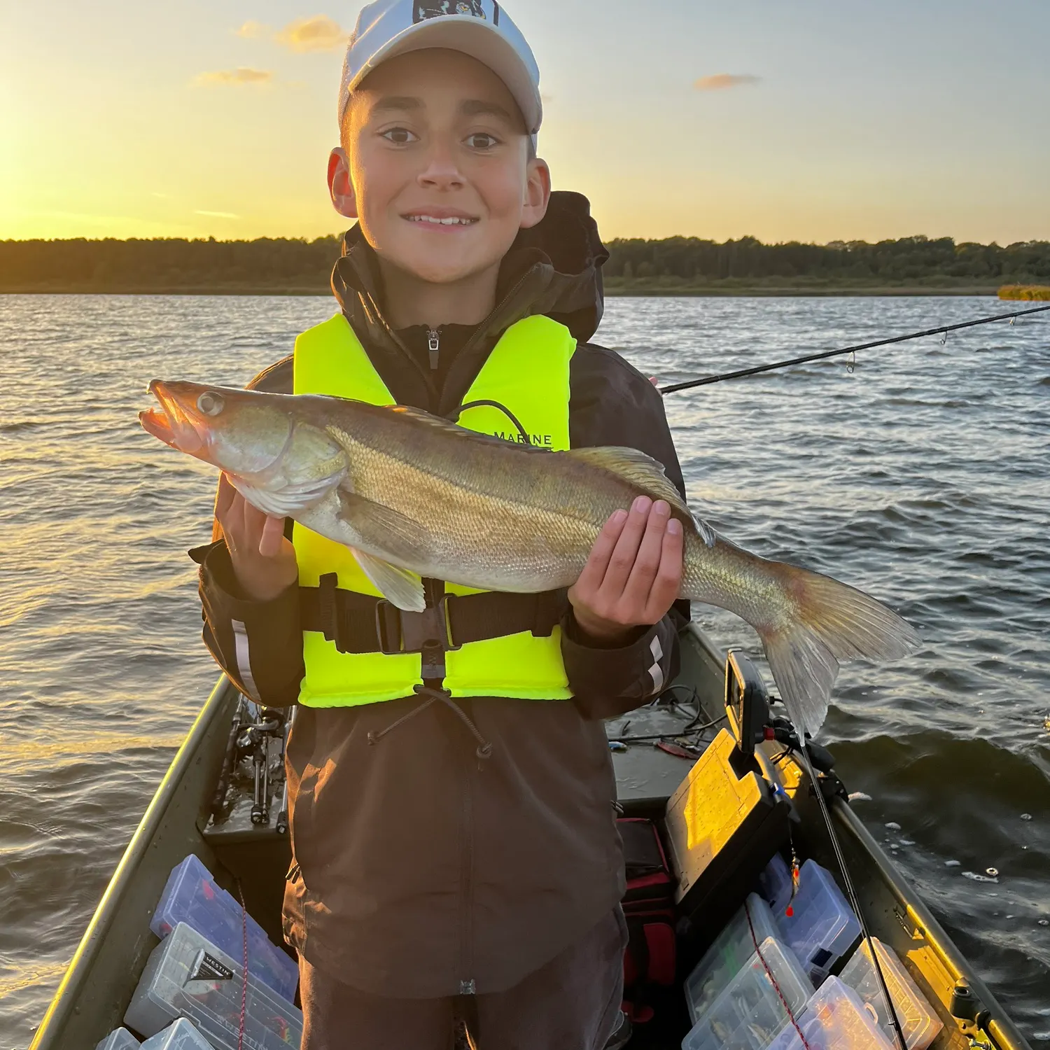 Zander caught on Fishbrain